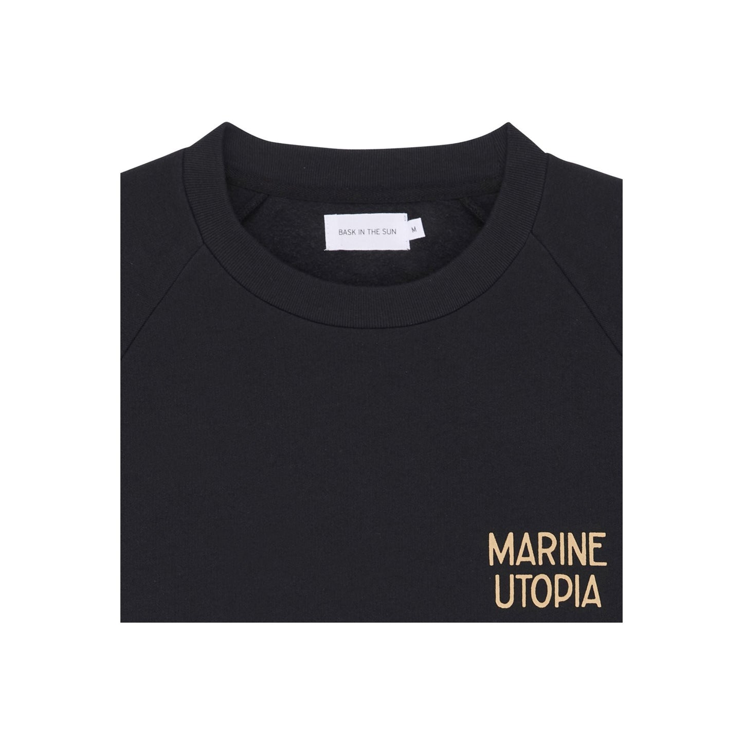 Sweat imprimé en coton bio | marine "night marine utopia sweat"