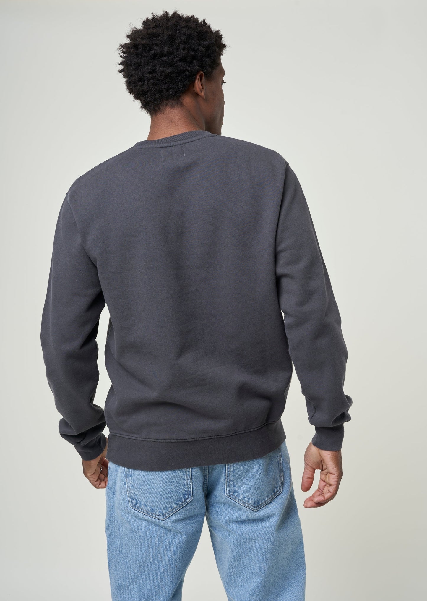 Sweat en coton bio | gris " Lava Grey"