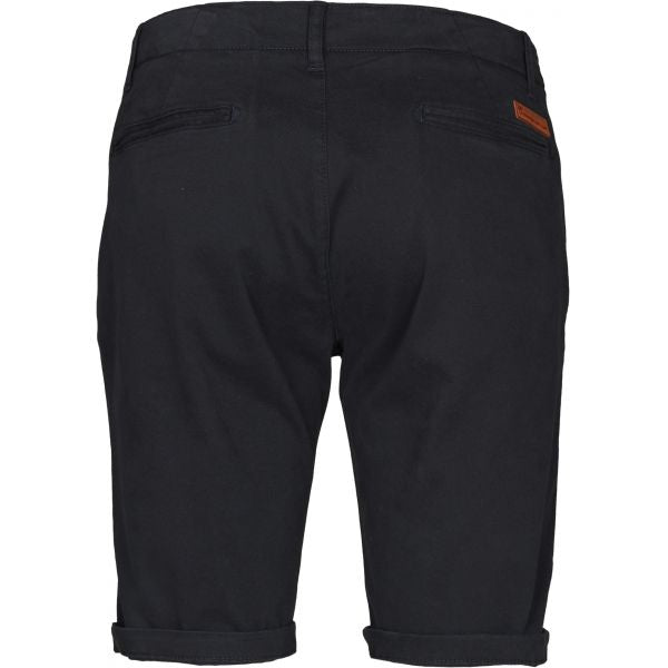 Short chino marine foncé en coton bio