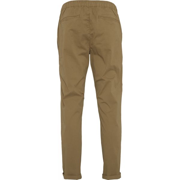 Pantalon beige foncé en coton bio - Loose pant