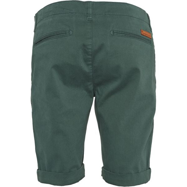 Short chino vert forêt en coton bio