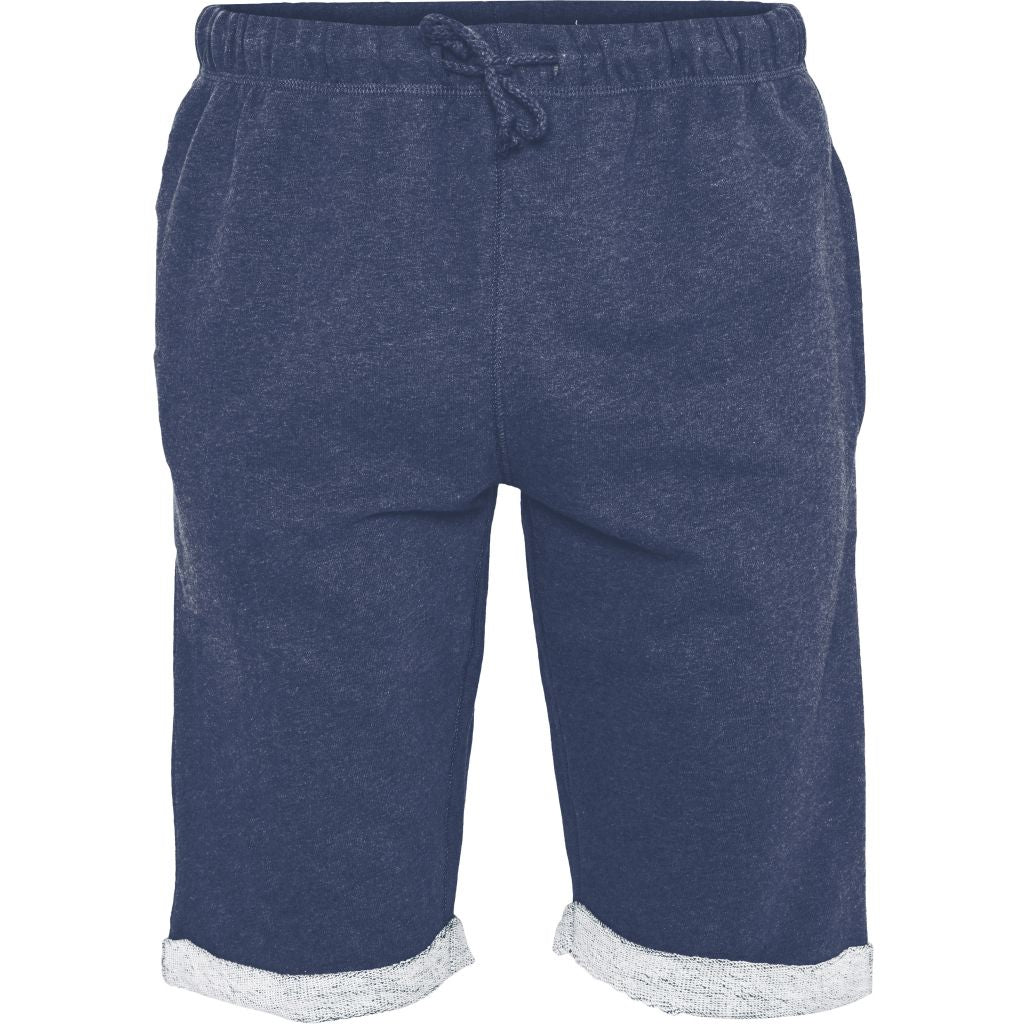 Short de jogging marine en coton bio