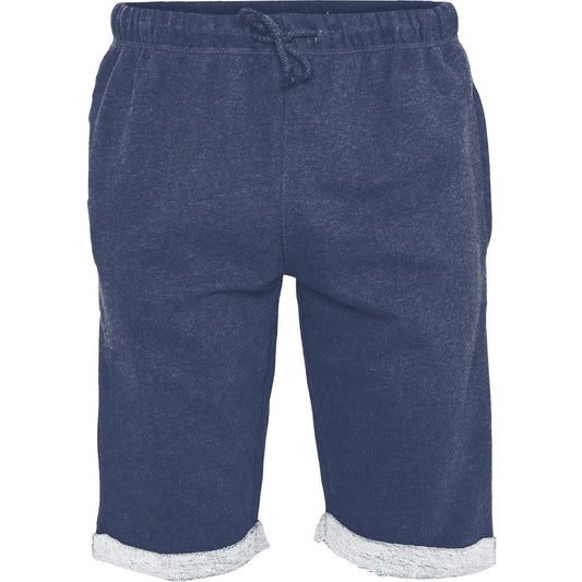 Short de jogging marine en coton bio