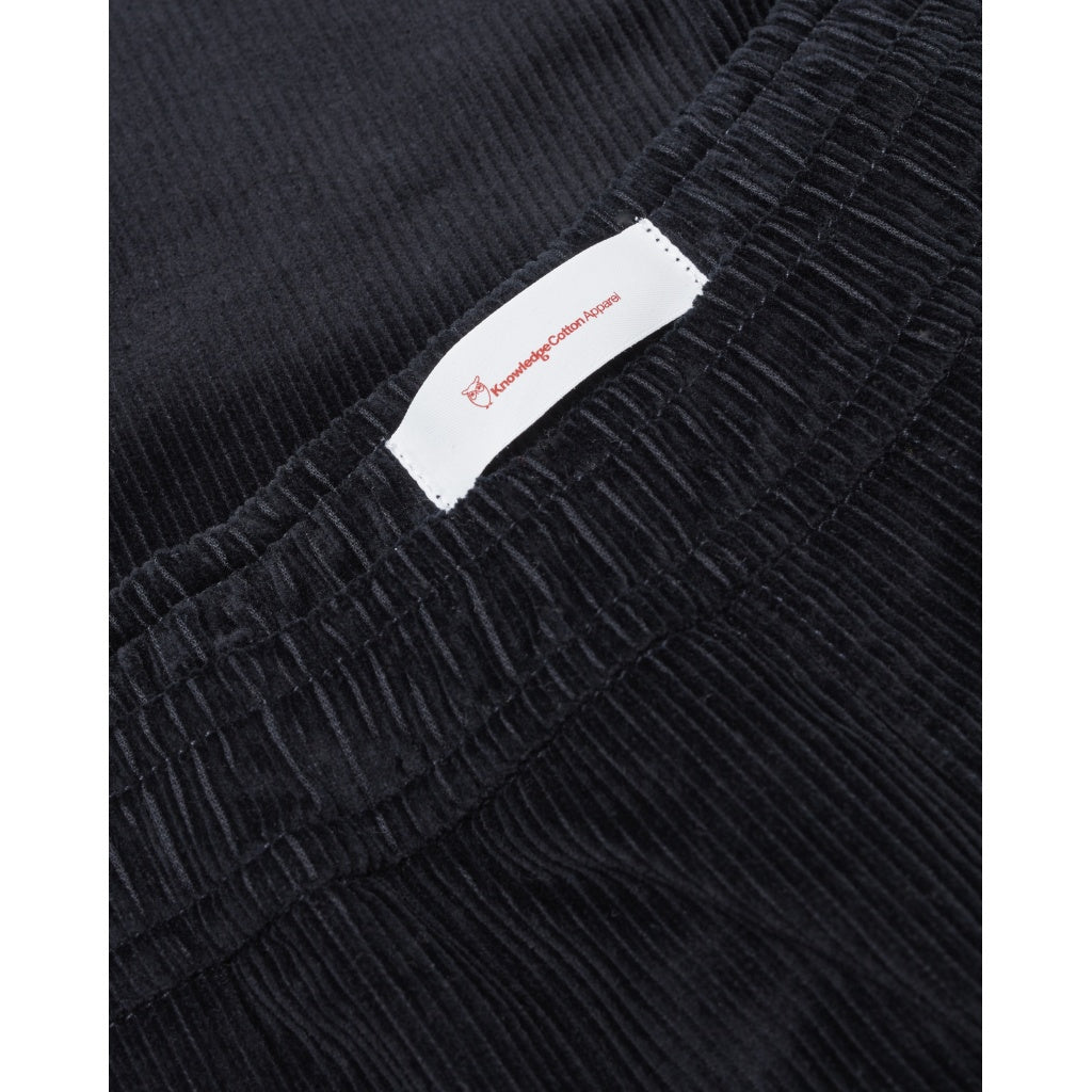 Pantalon velours marine en coton bio