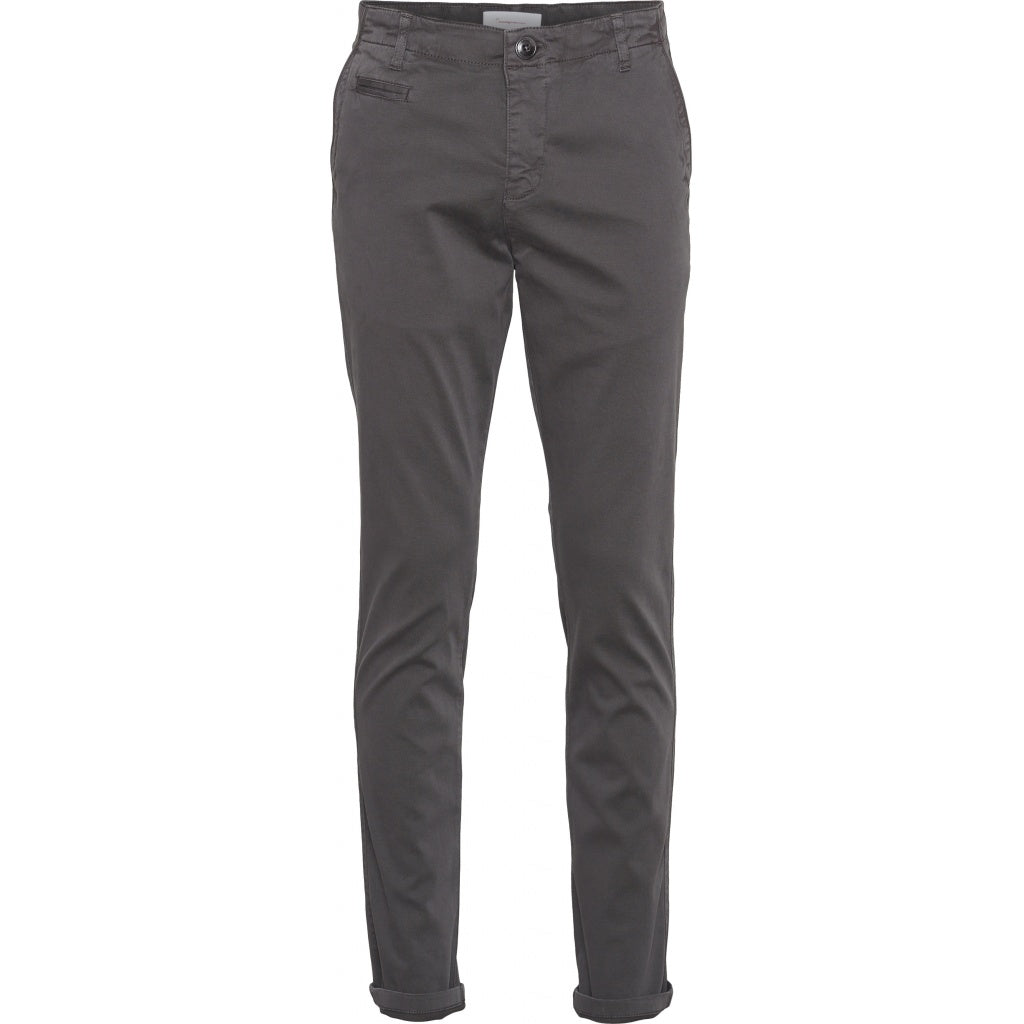 Chino slim gris en coton bio - Joe phantom