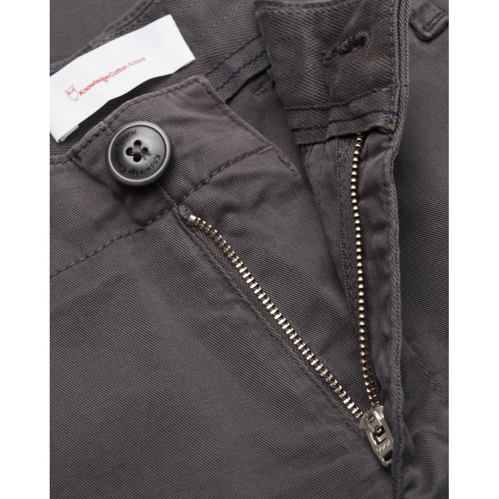 Chino slim gris en coton bio - Joe phantom