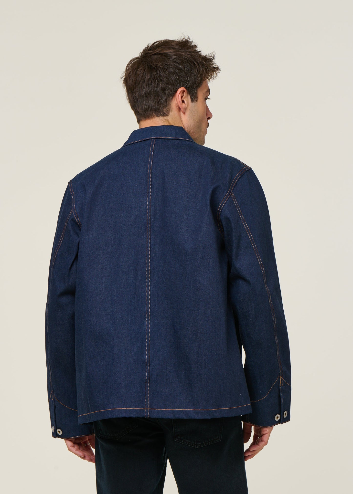 Veste denim workwear en coton bio | "howie painter denim jacket - light"