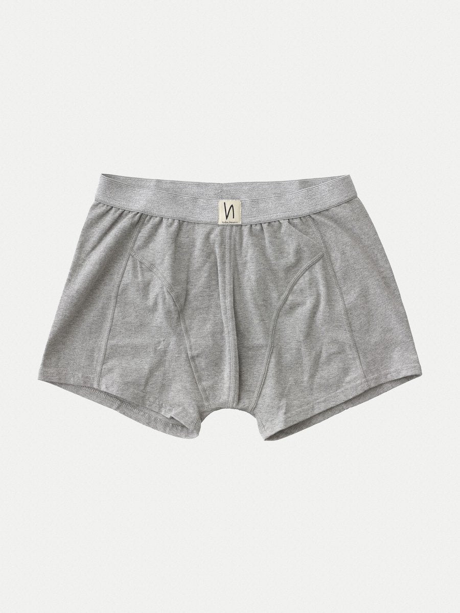 Boxer gris en coton bio