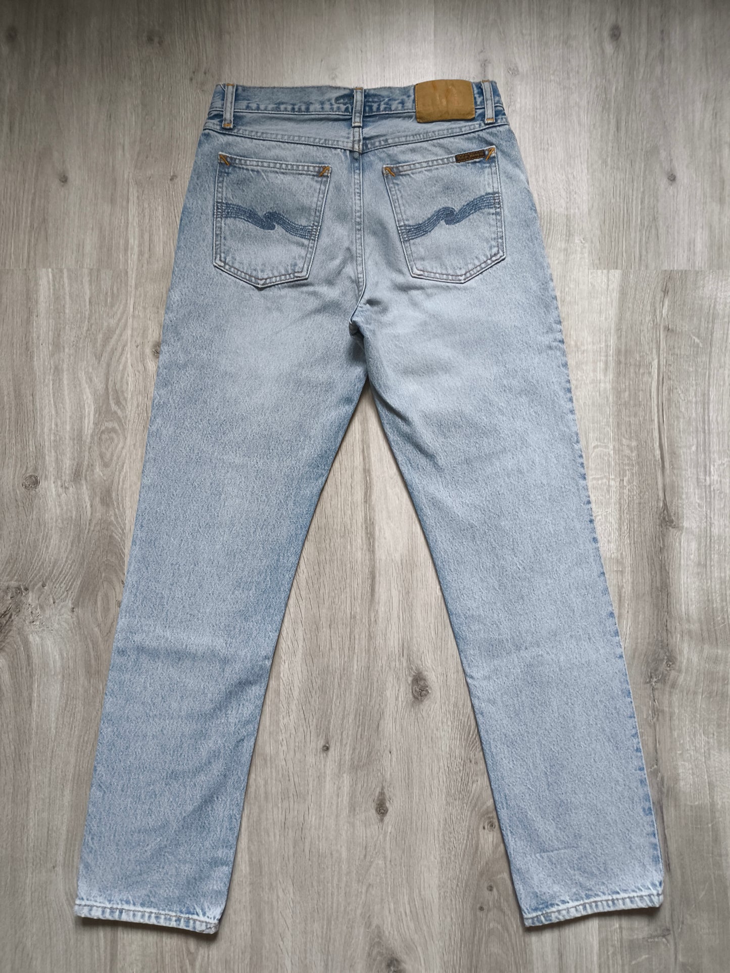 Jean Nudie Jeans Shady Sadie slow days bleu