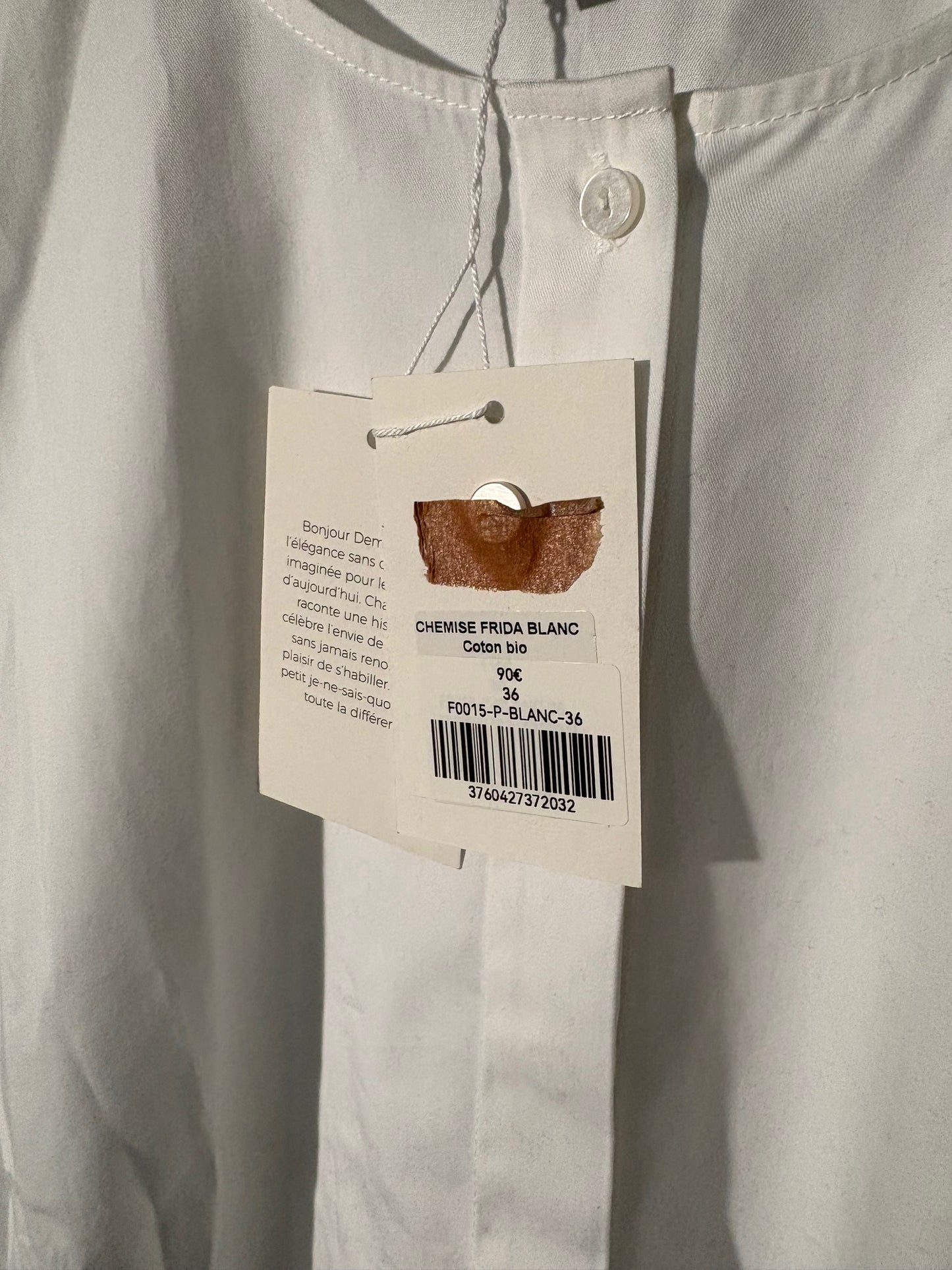 Chemise Frida blanche