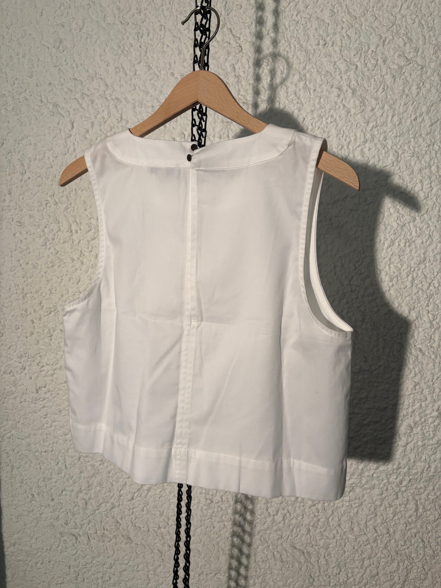 Top Maya blanc