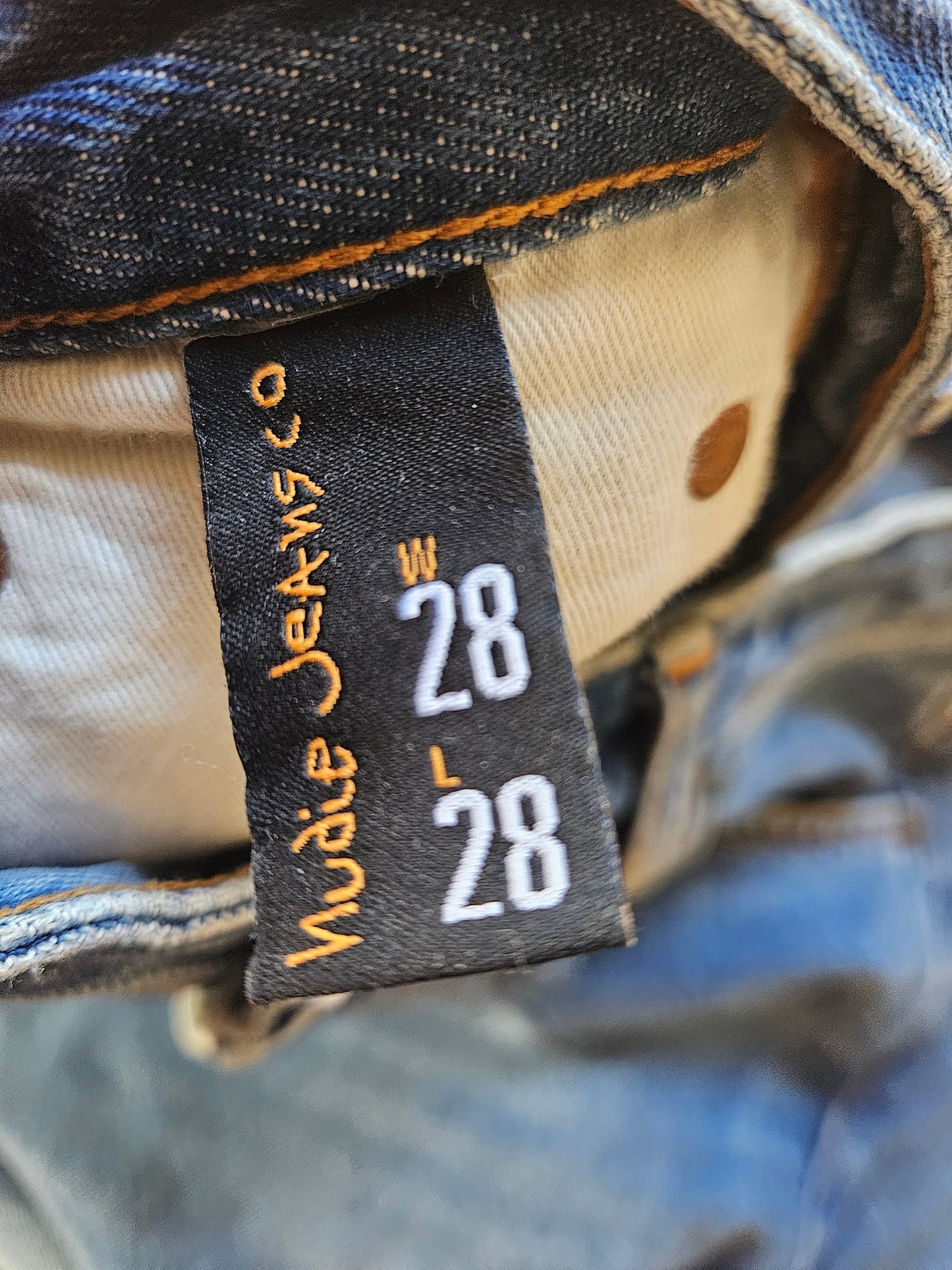 Jean mom en coton bio | Bleu délavé 'breezy britt day dreamer'