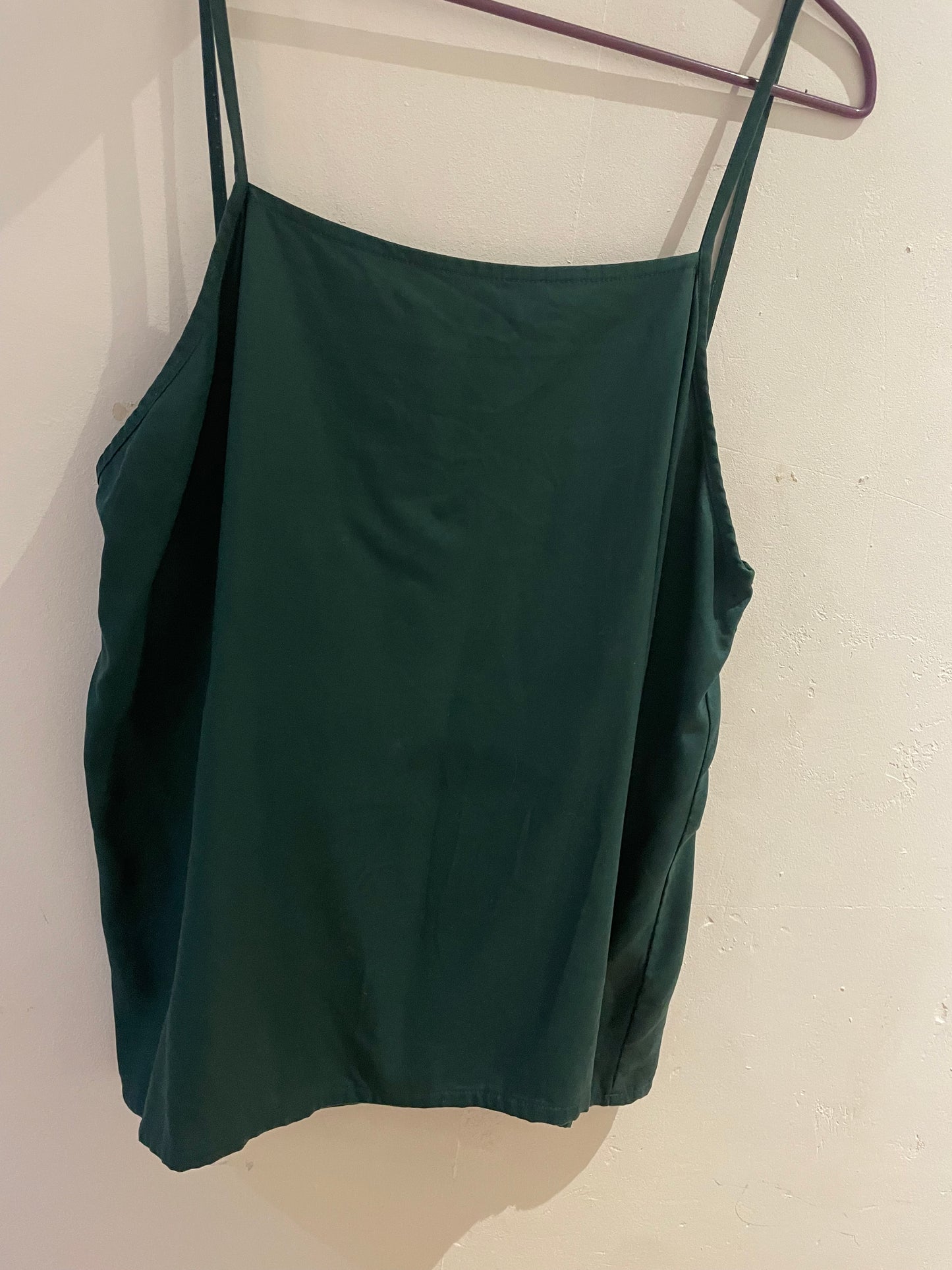 Top vert émeraude en tencel - Capri