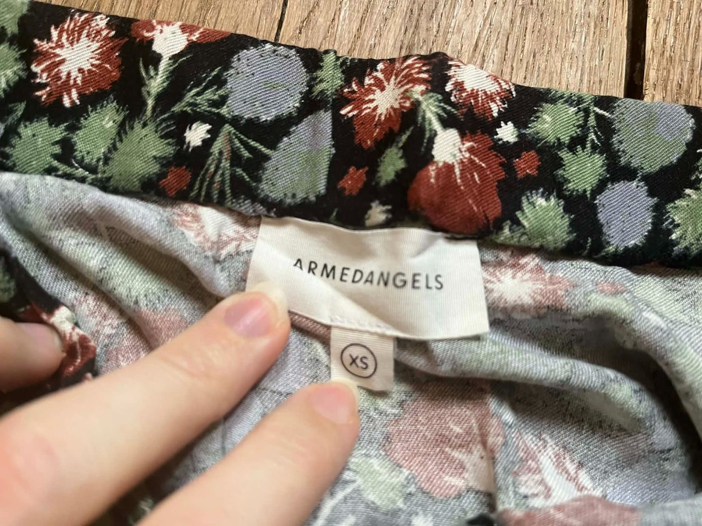 Jupe fleurie armedangels