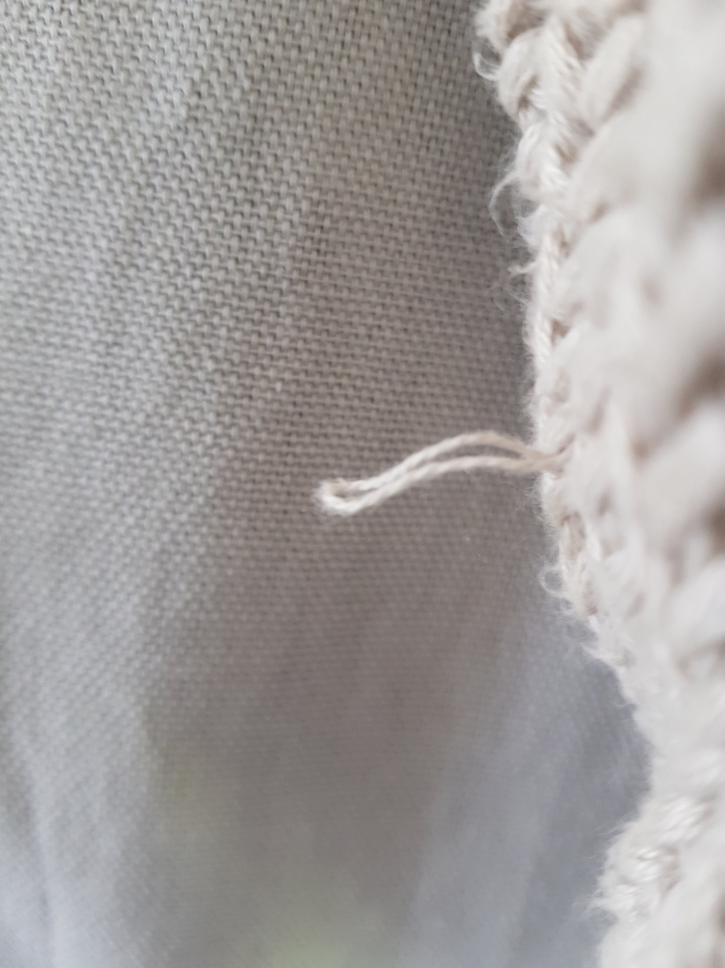 Gilet maille en coton bio | Beige 'lena ivory'