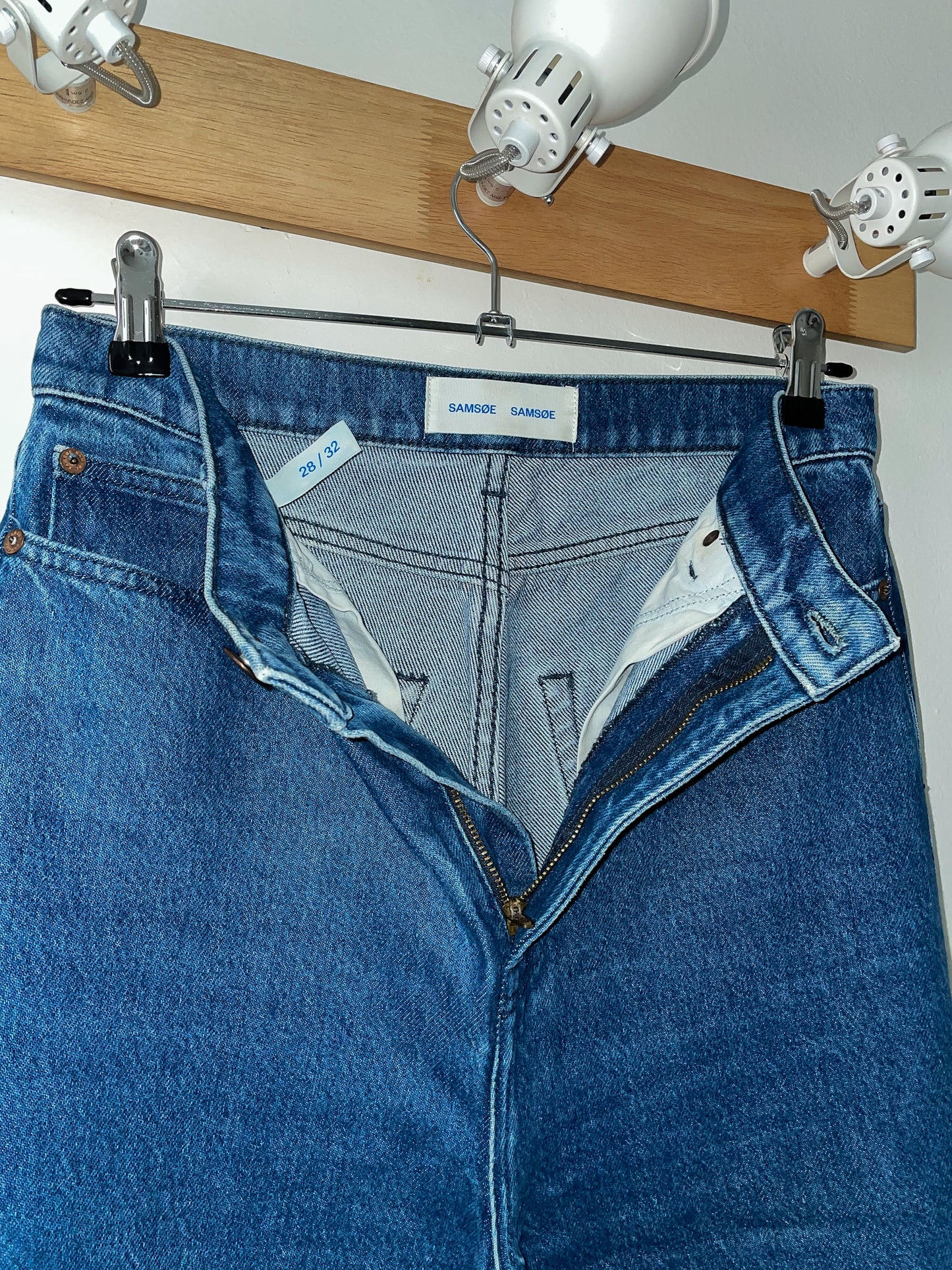 Jean ample en coton bio | Bleu 'rebecca jeans denim lounge'