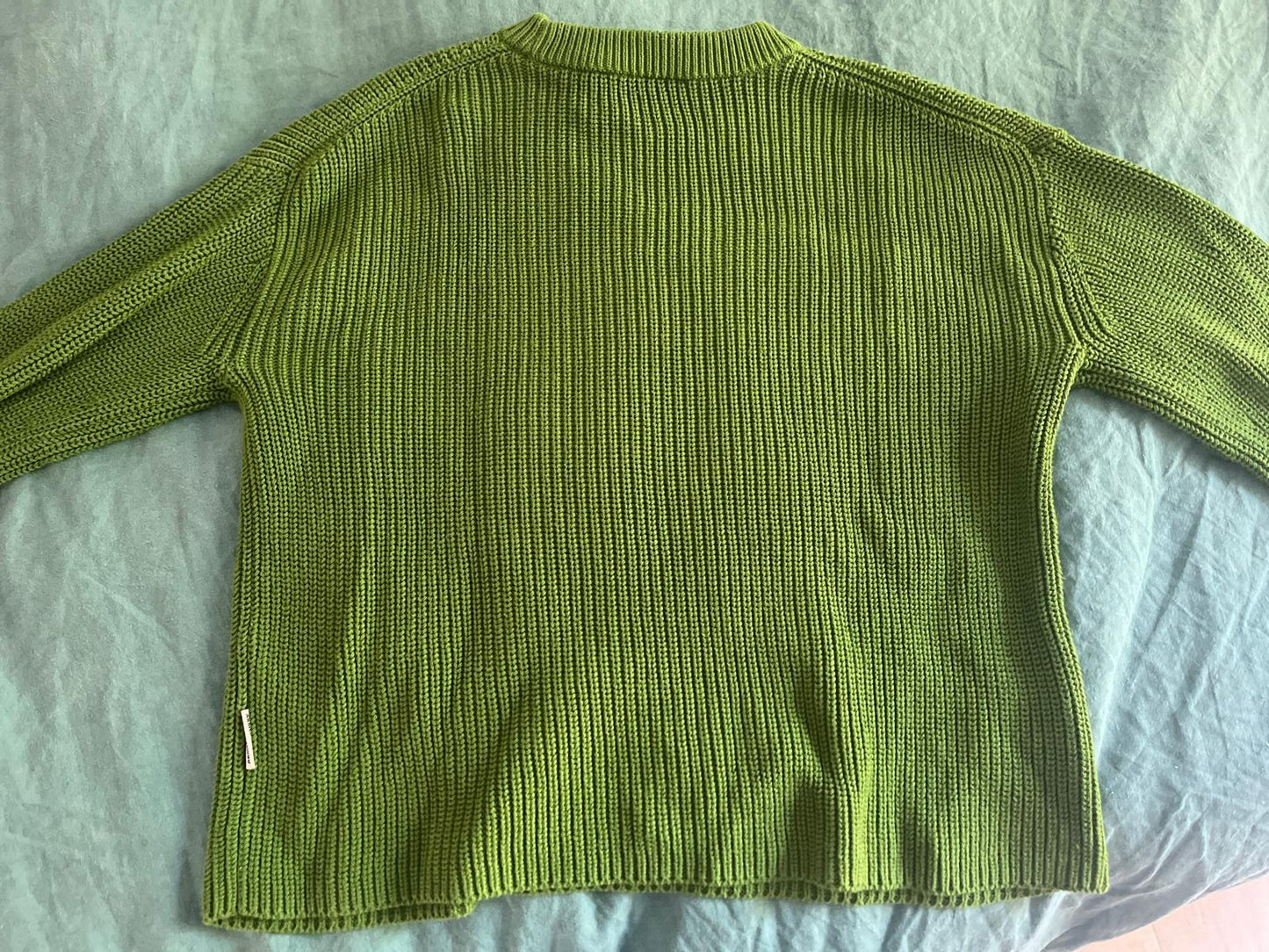 Pull ample en coton bio | vert 'nuriaas ivy green'