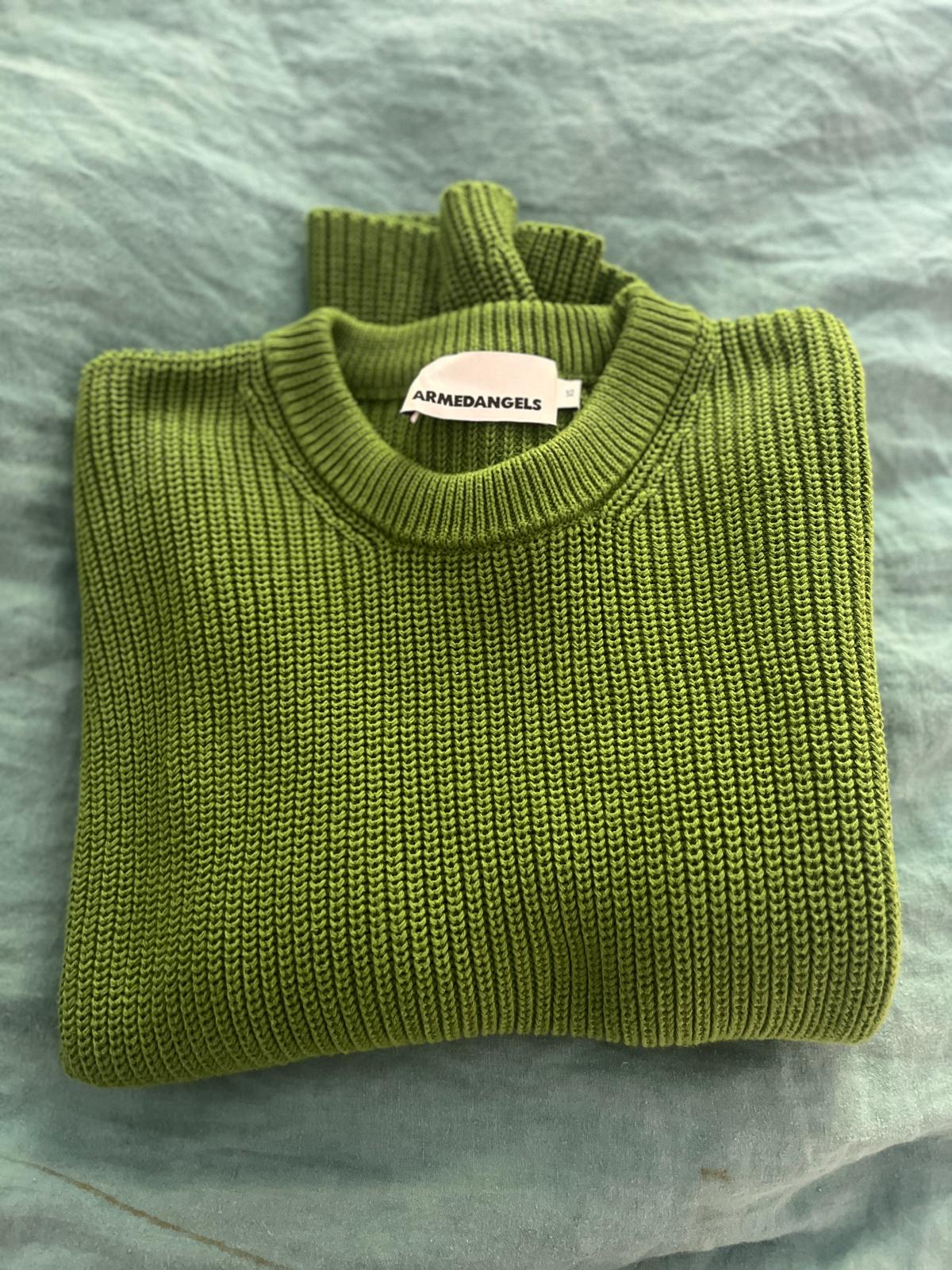 Pull ample en coton bio | vert 'nuriaas ivy green'