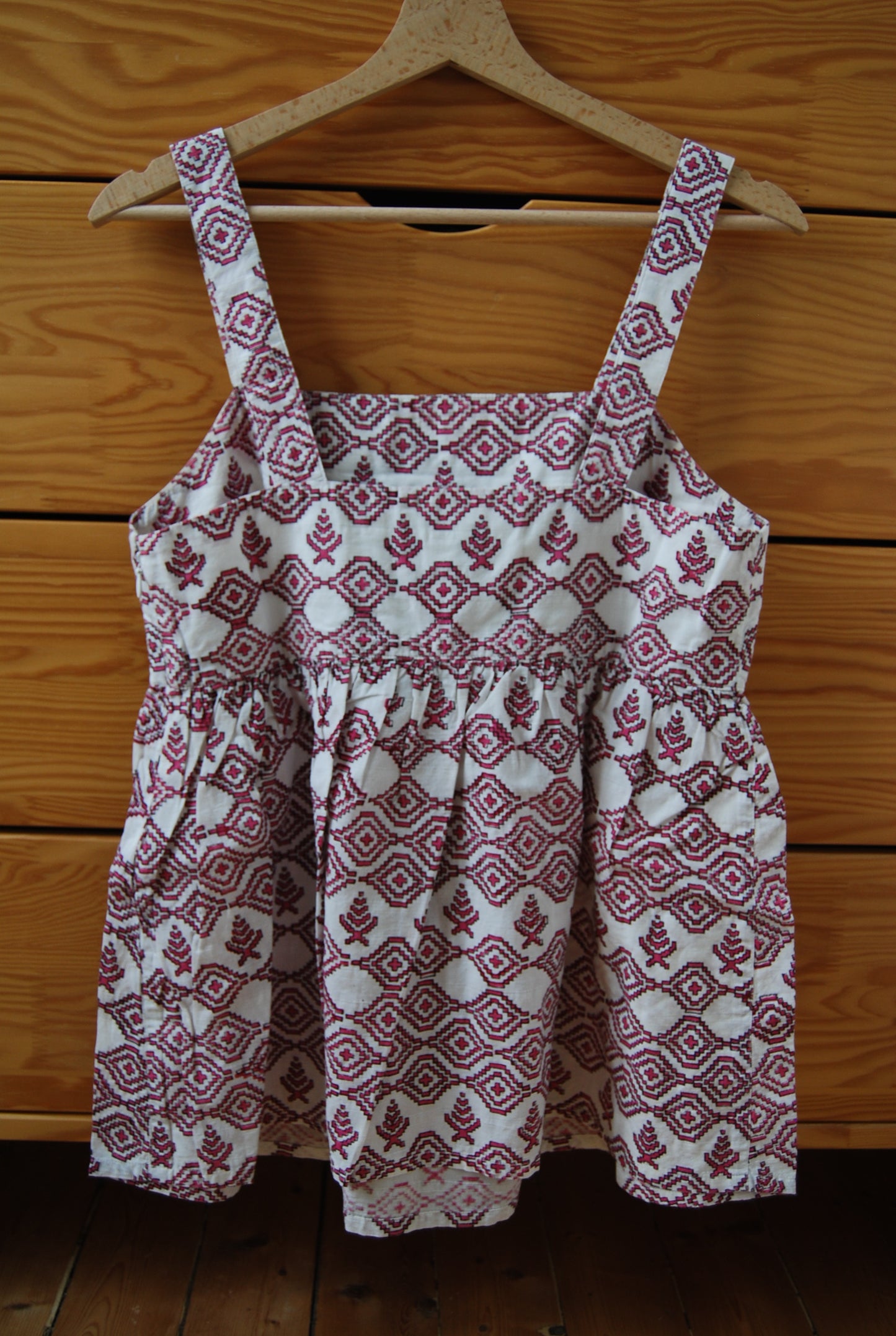 Top imprimé block print People Tree