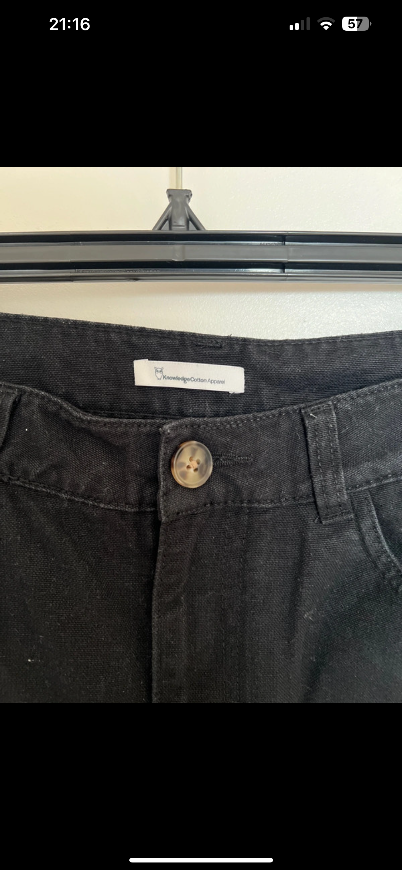 Pantalon effet jean Knowledge Cotton Apparel