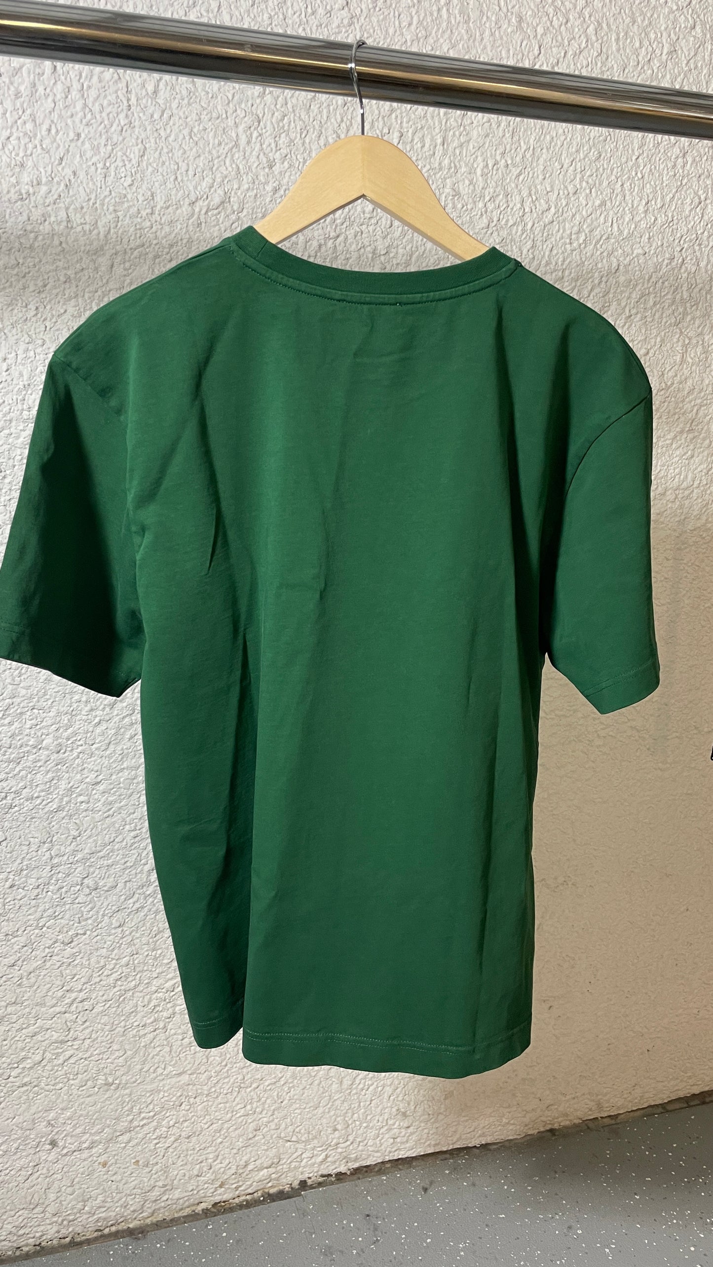 T-shirt oversize en coton bio | vert forêt