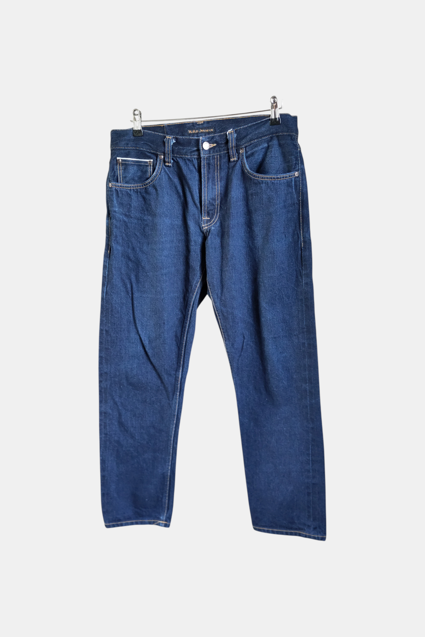 Nudie Jeans Gritty Jackson Dry Maze Selvage 33x32