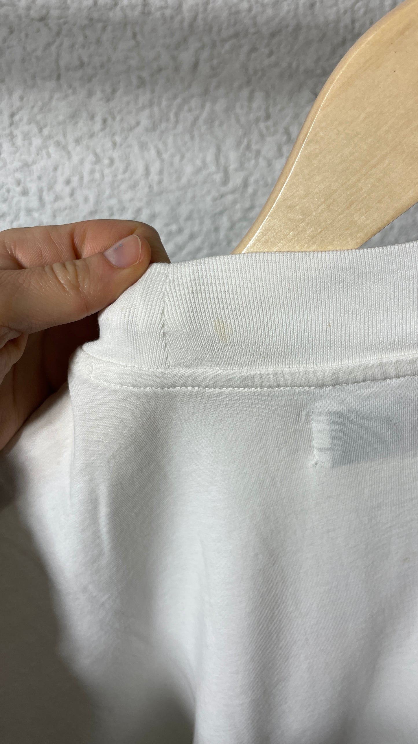T-shirt manches courtes en coton bio | blanc 'Volta'