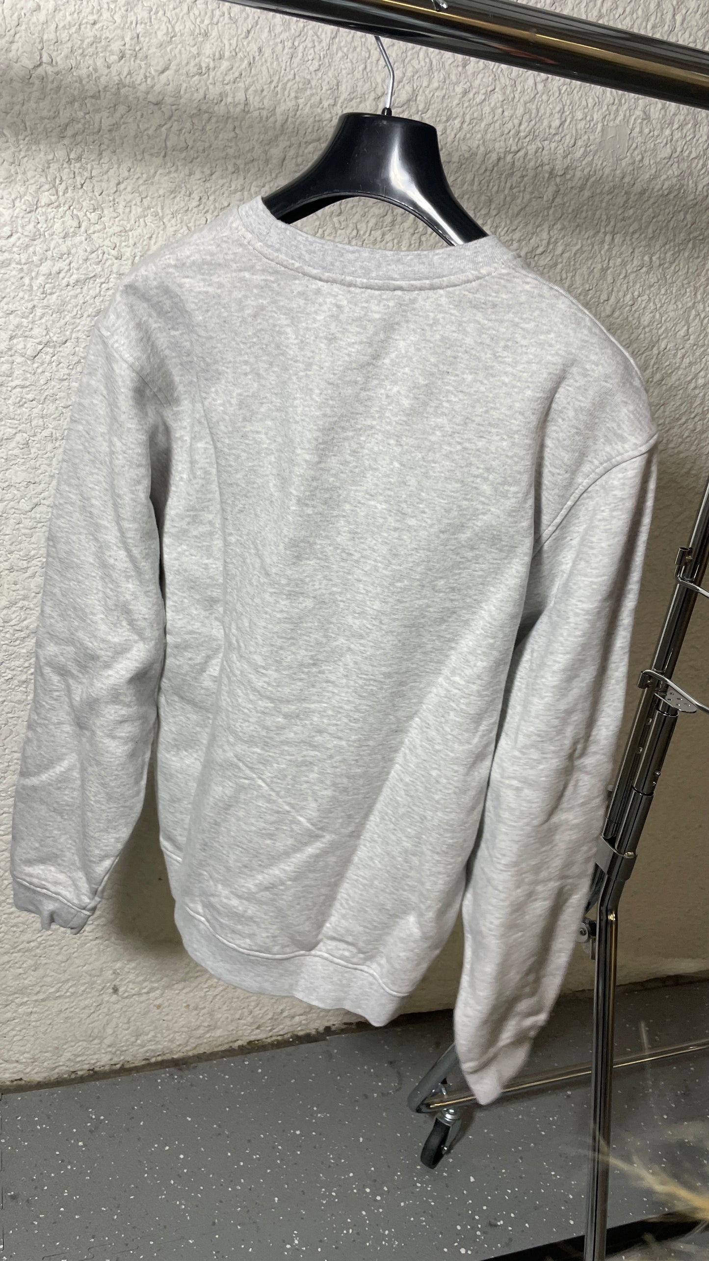 Sweat oversize en coton bio |  gris chiné