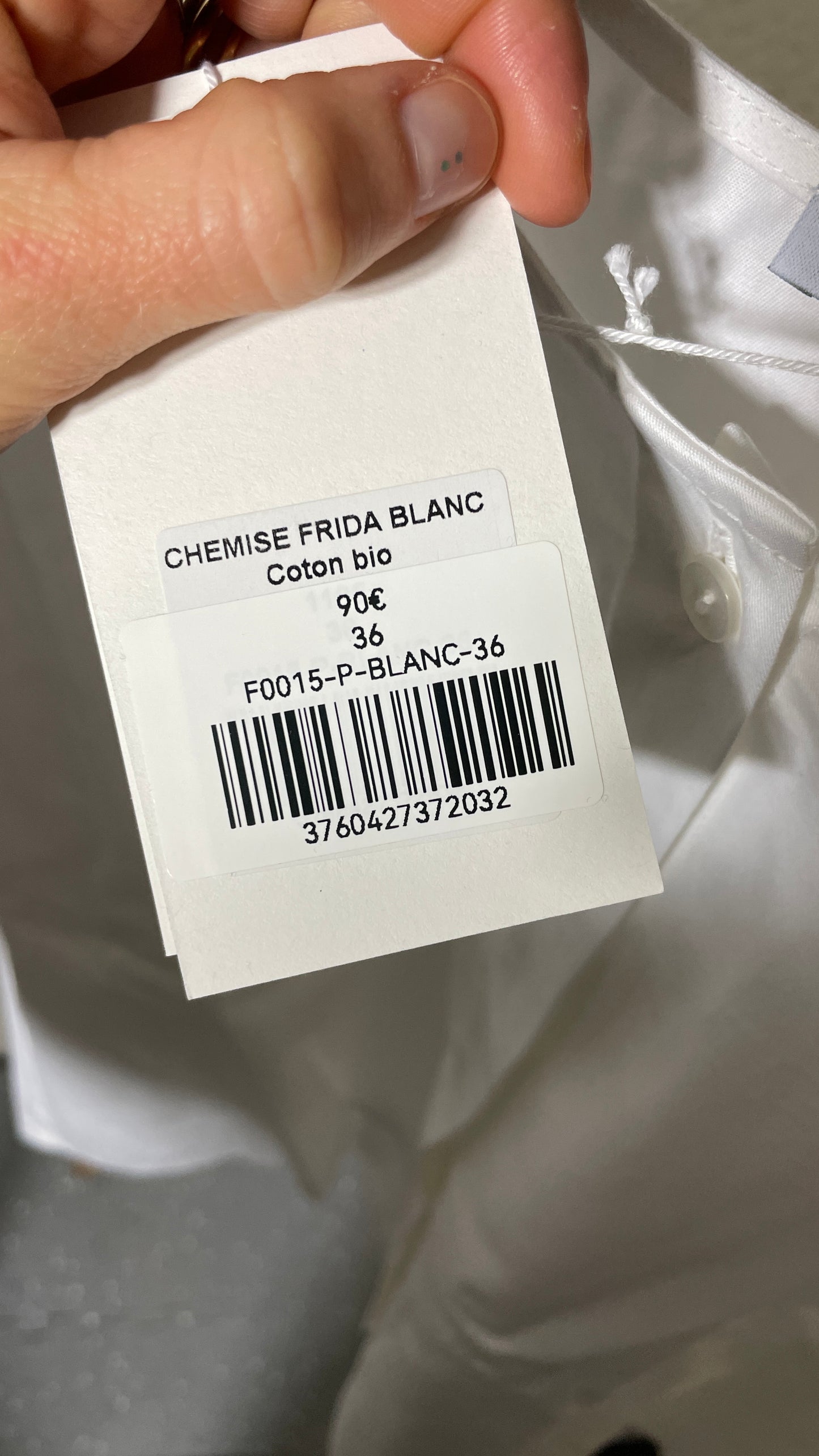 Chemise Frida blanche