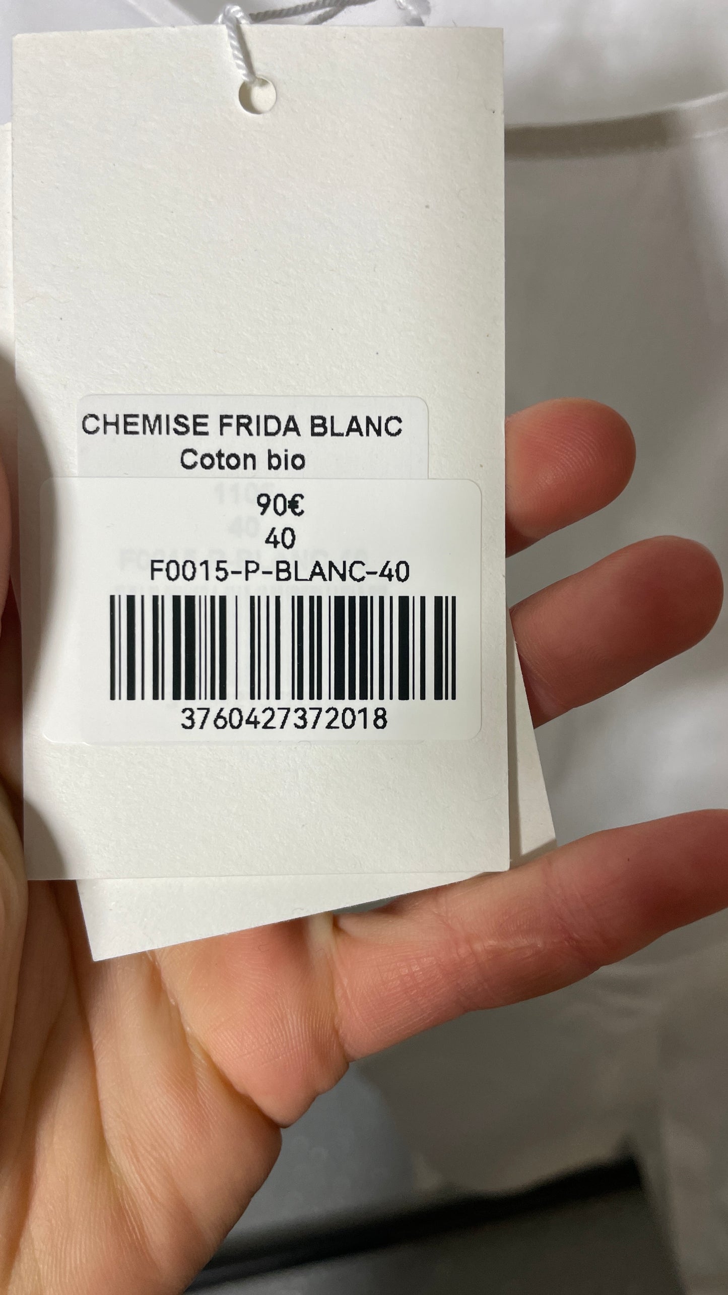 Chemise Frida blanche