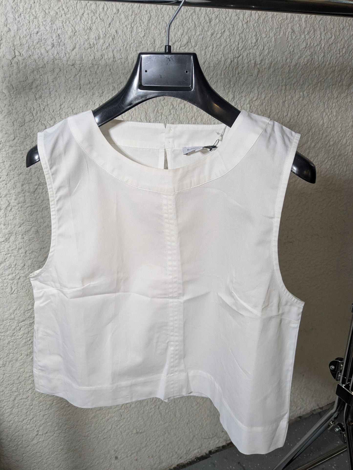 Top Maya blanc