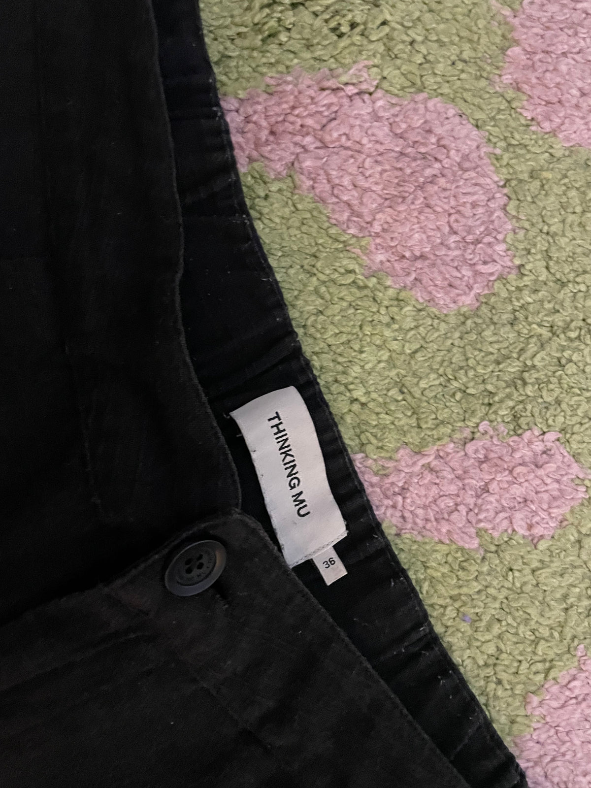 Short ample en coton bio | noir 'Narciso'