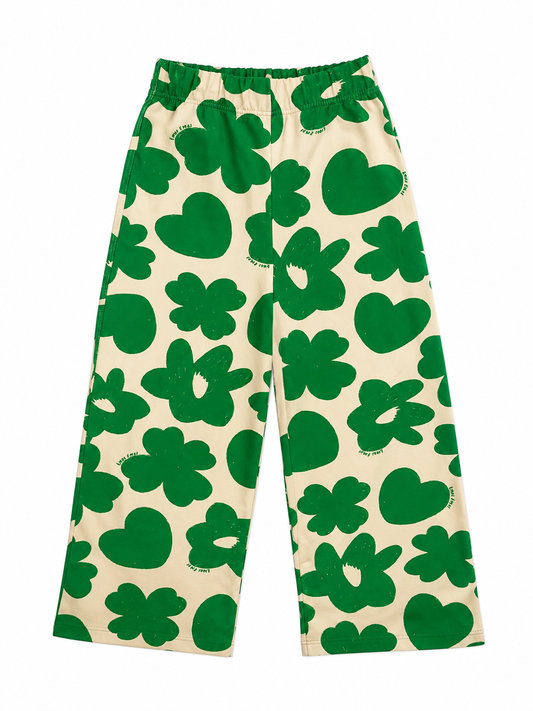 Pantalon pauline en coton bio - vert