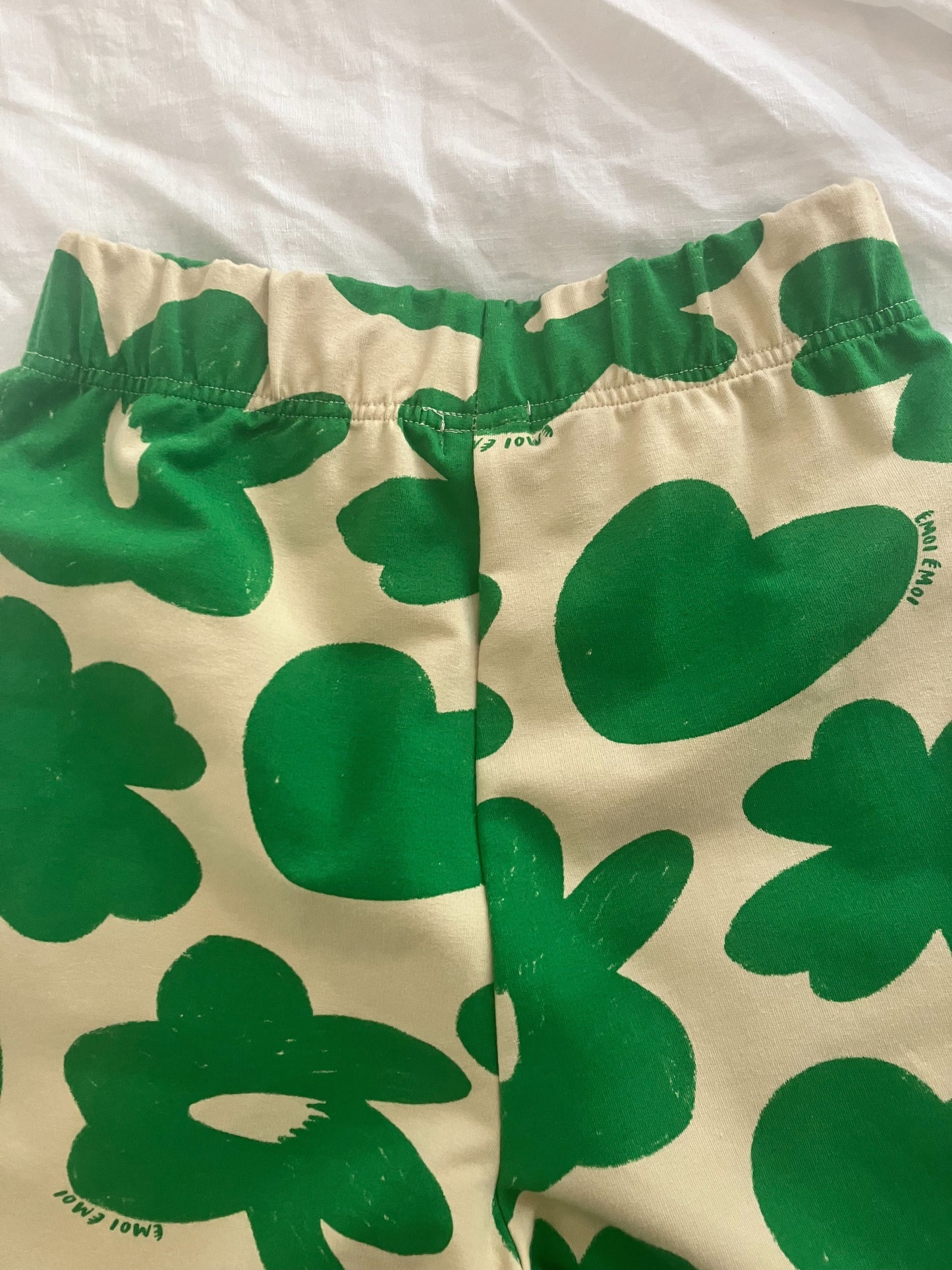 Pantalon pauline en coton bio - vert
