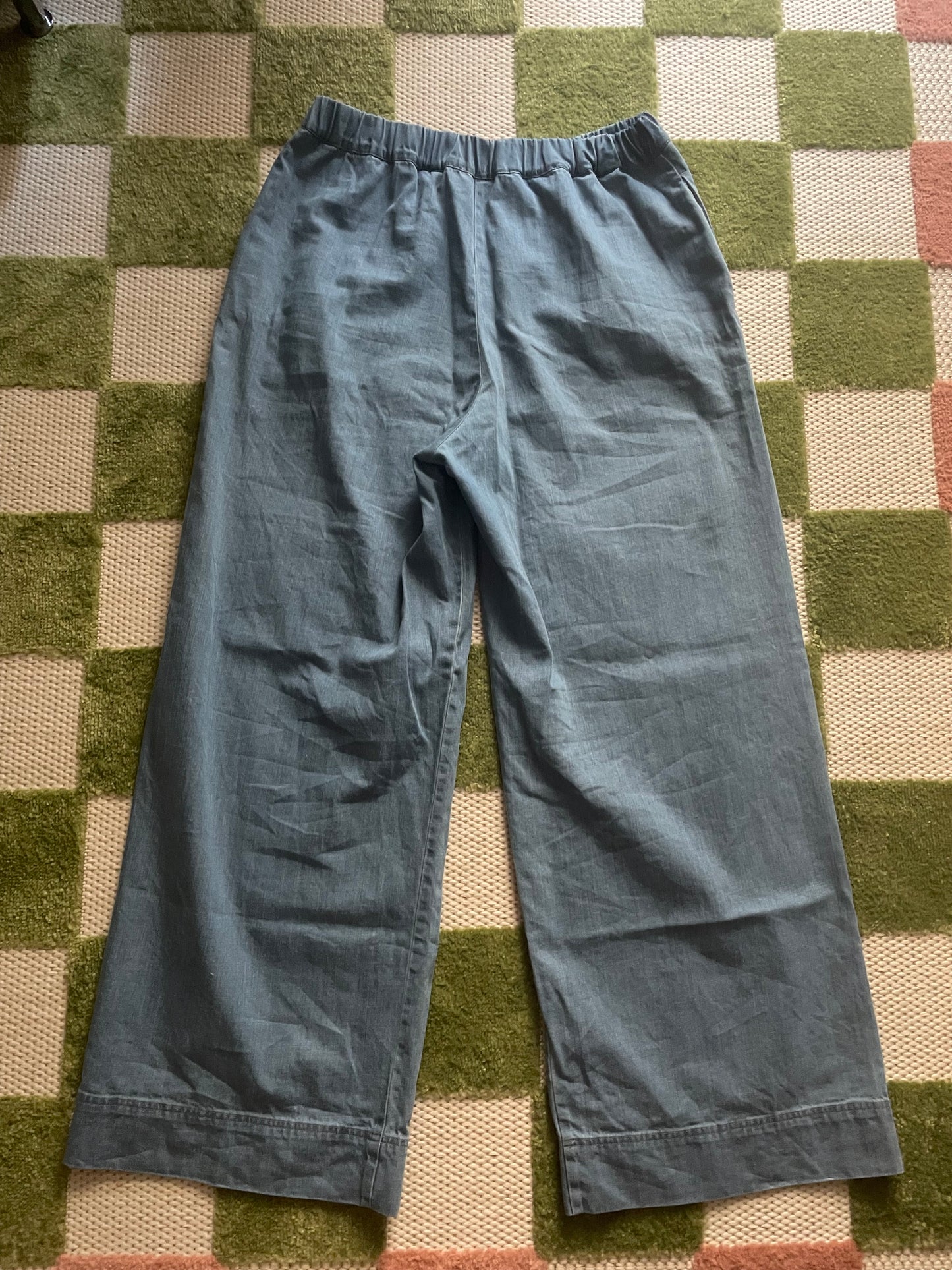 Pantalon en coton bio | denim clair "pacific"