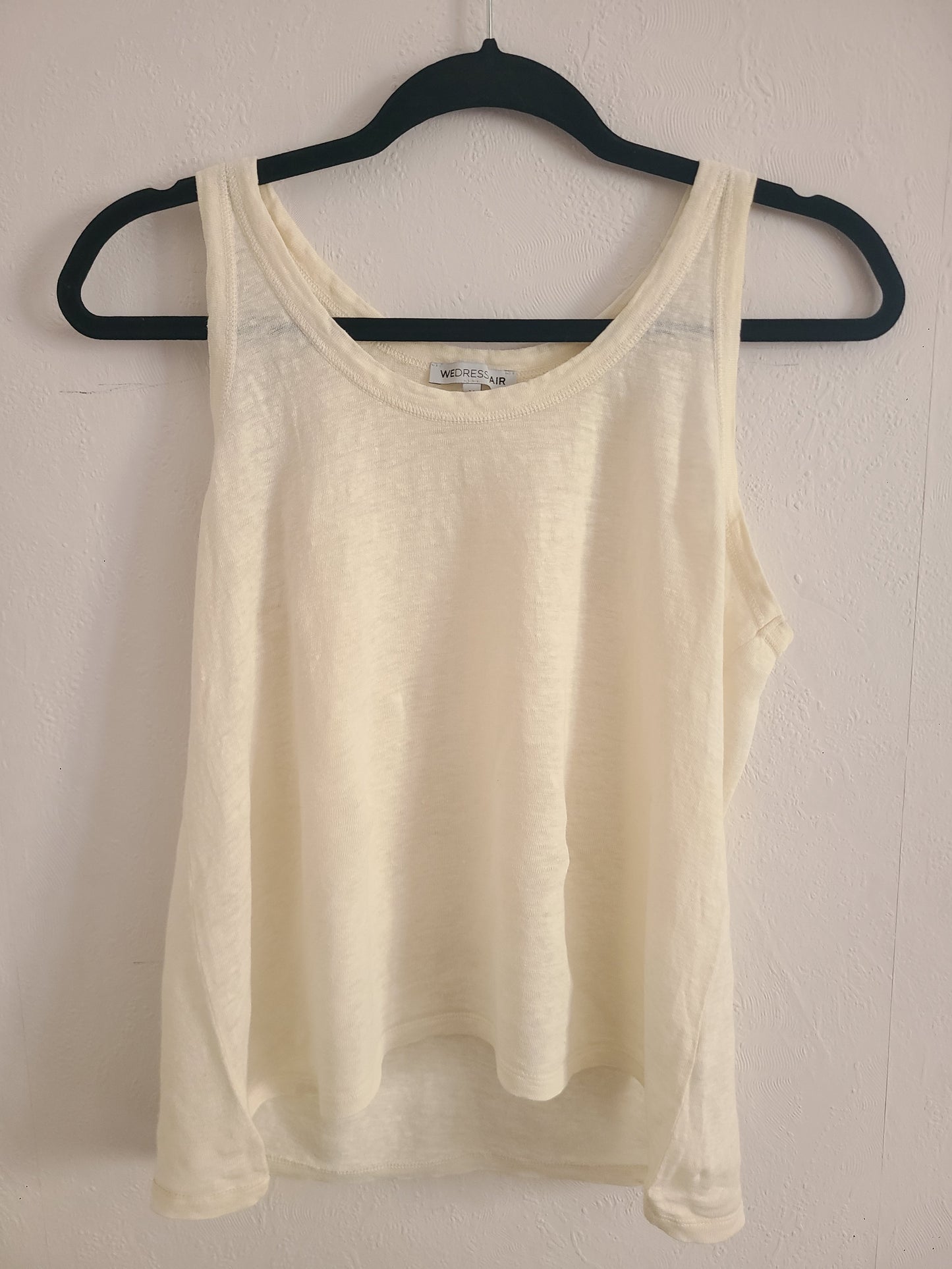 Débardeur en lin upcyclé | écru | Ecru