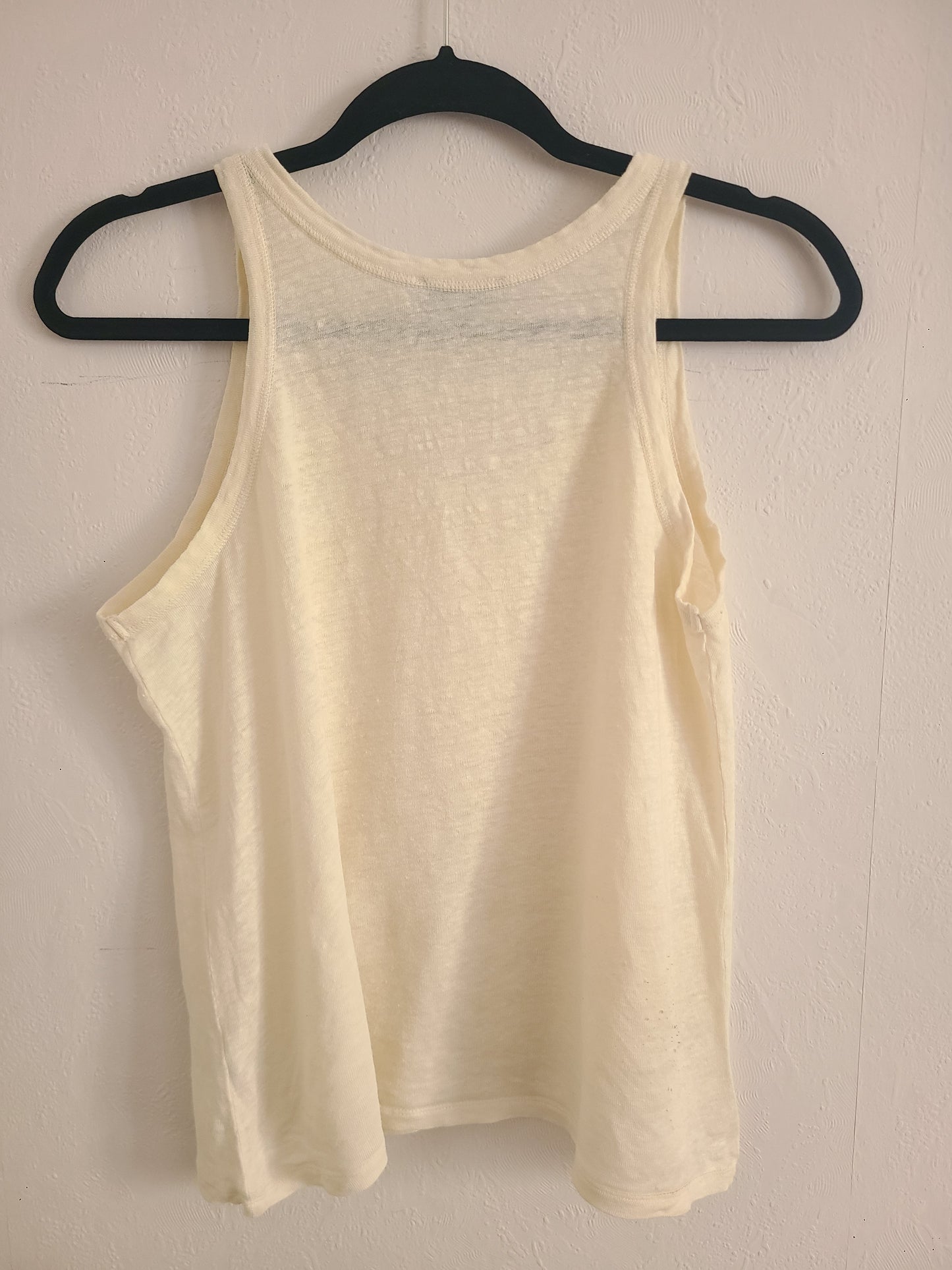 Débardeur en lin upcyclé | écru | Ecru