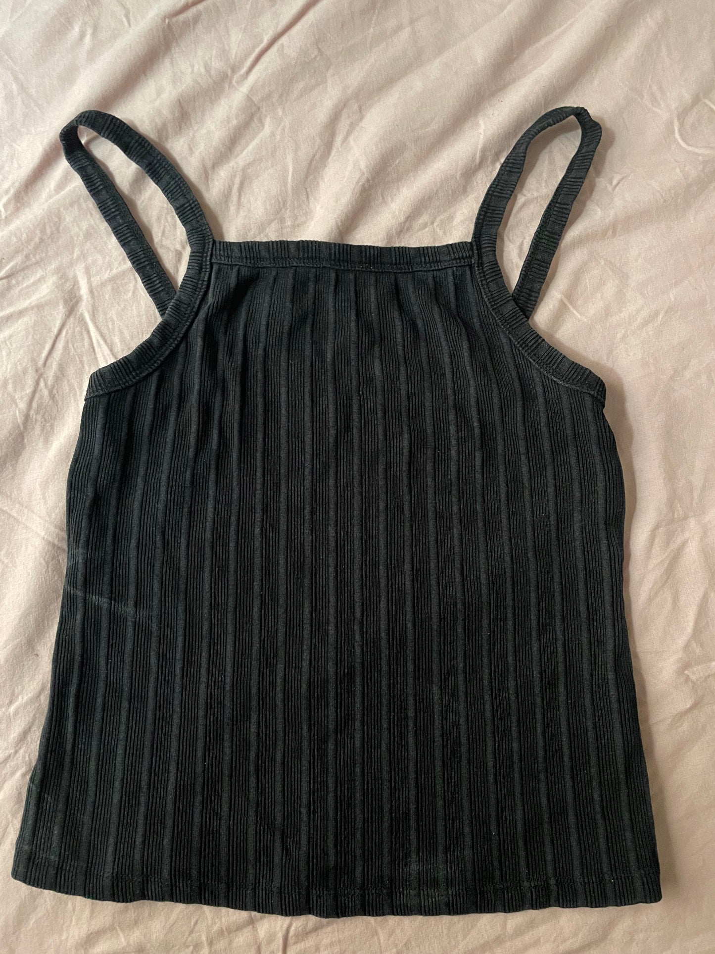 Débardeur noir en tencel et refibra - Trash aster
