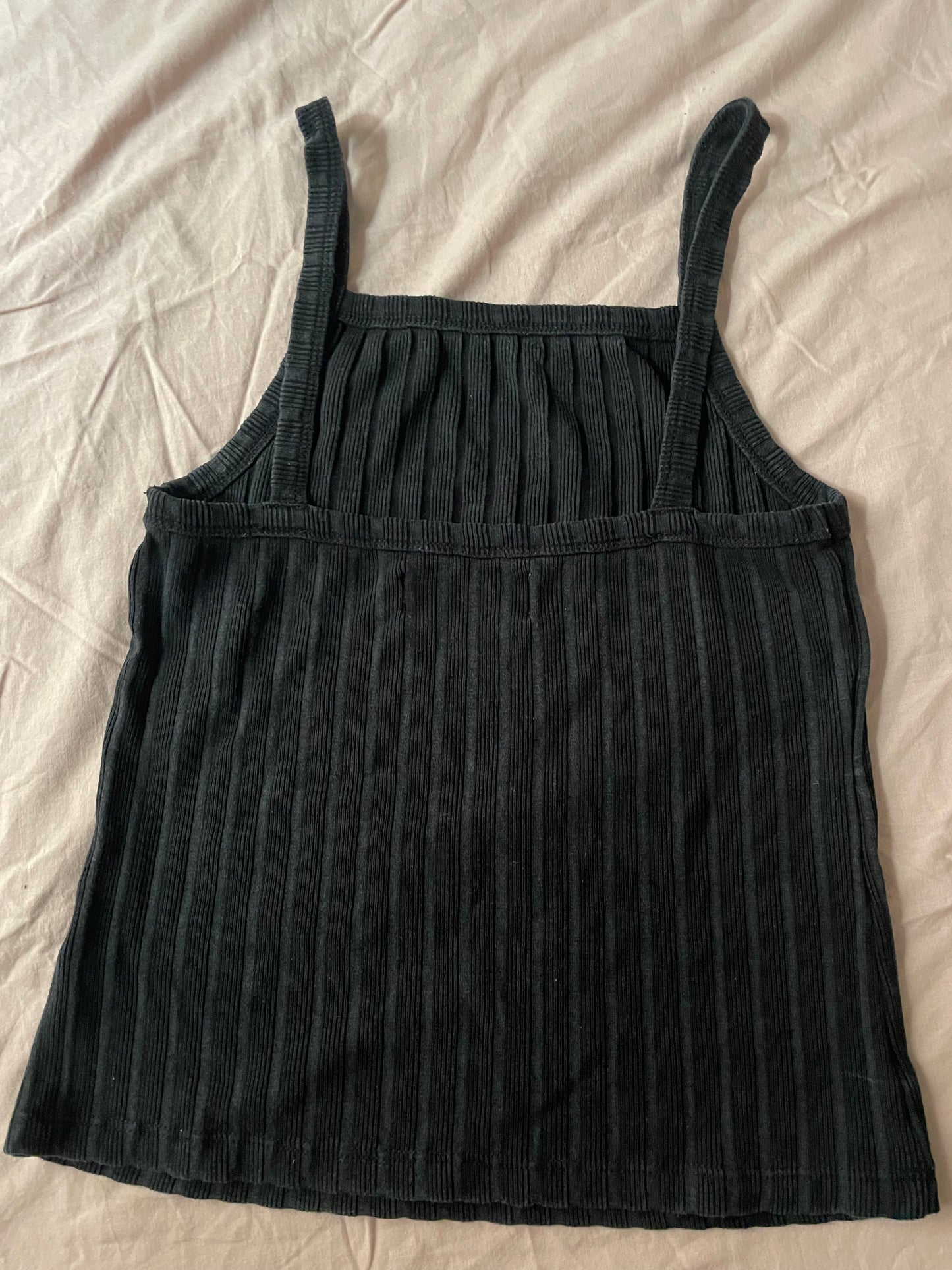 Débardeur noir en tencel et refibra - Trash aster