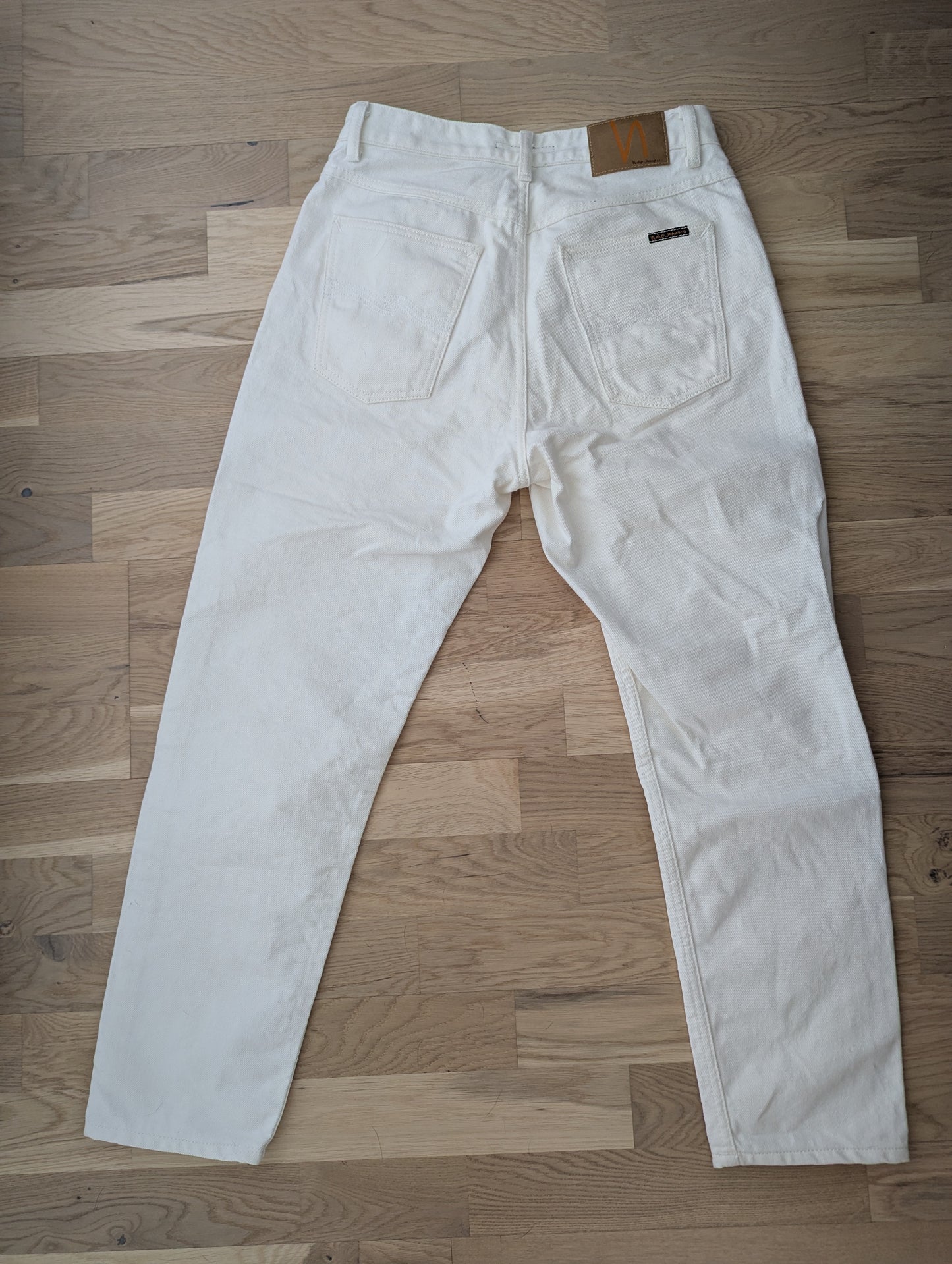 Jean mom blanc en coton recyclé - Breezy Britt Recycled White