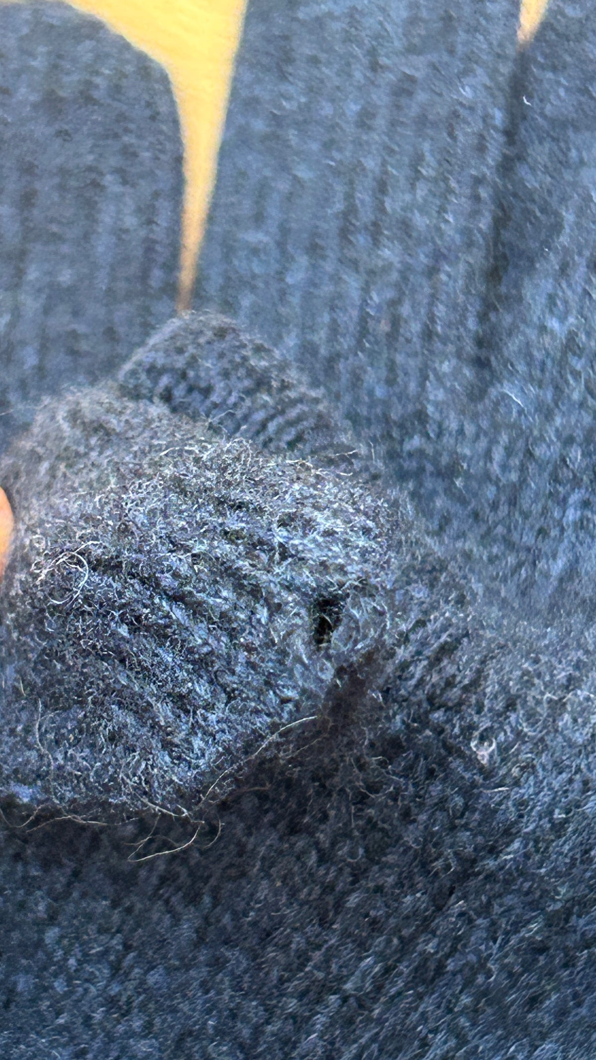 Gants en laine mérinos recyclée | bleu 'merino wool gloves - marine blue'