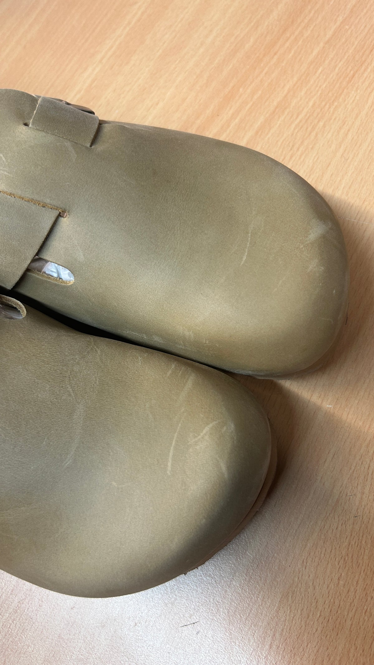 Sabots en cuir certifié | marron 'riva apure clay' | Clay