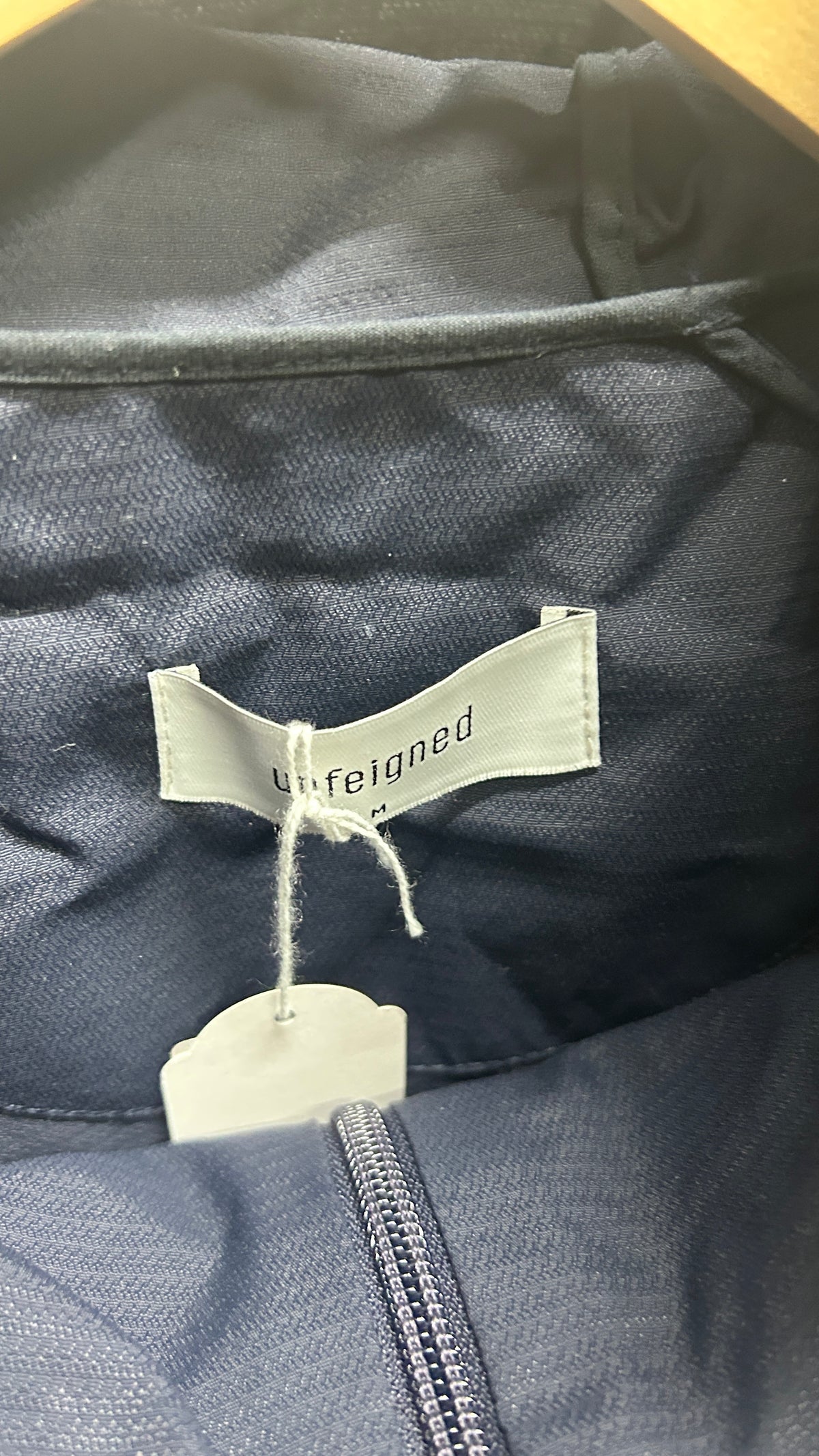 Coupe-vent en matière recyclée | bleu 'technical hoodie water repellent - dark navy'