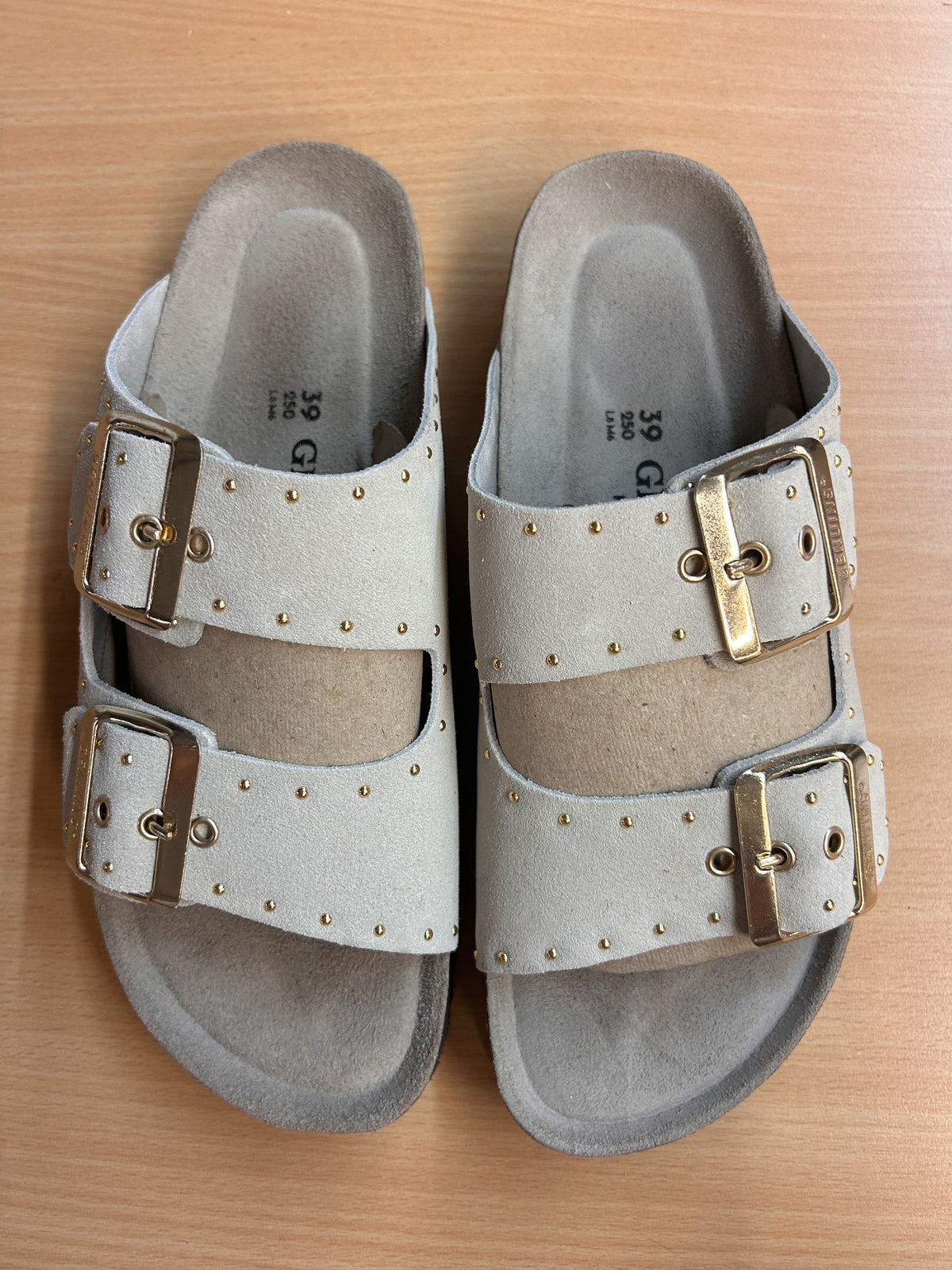 Sandales off white en cuir certifié | blanc 'honolulu lead velour off white' | Off white