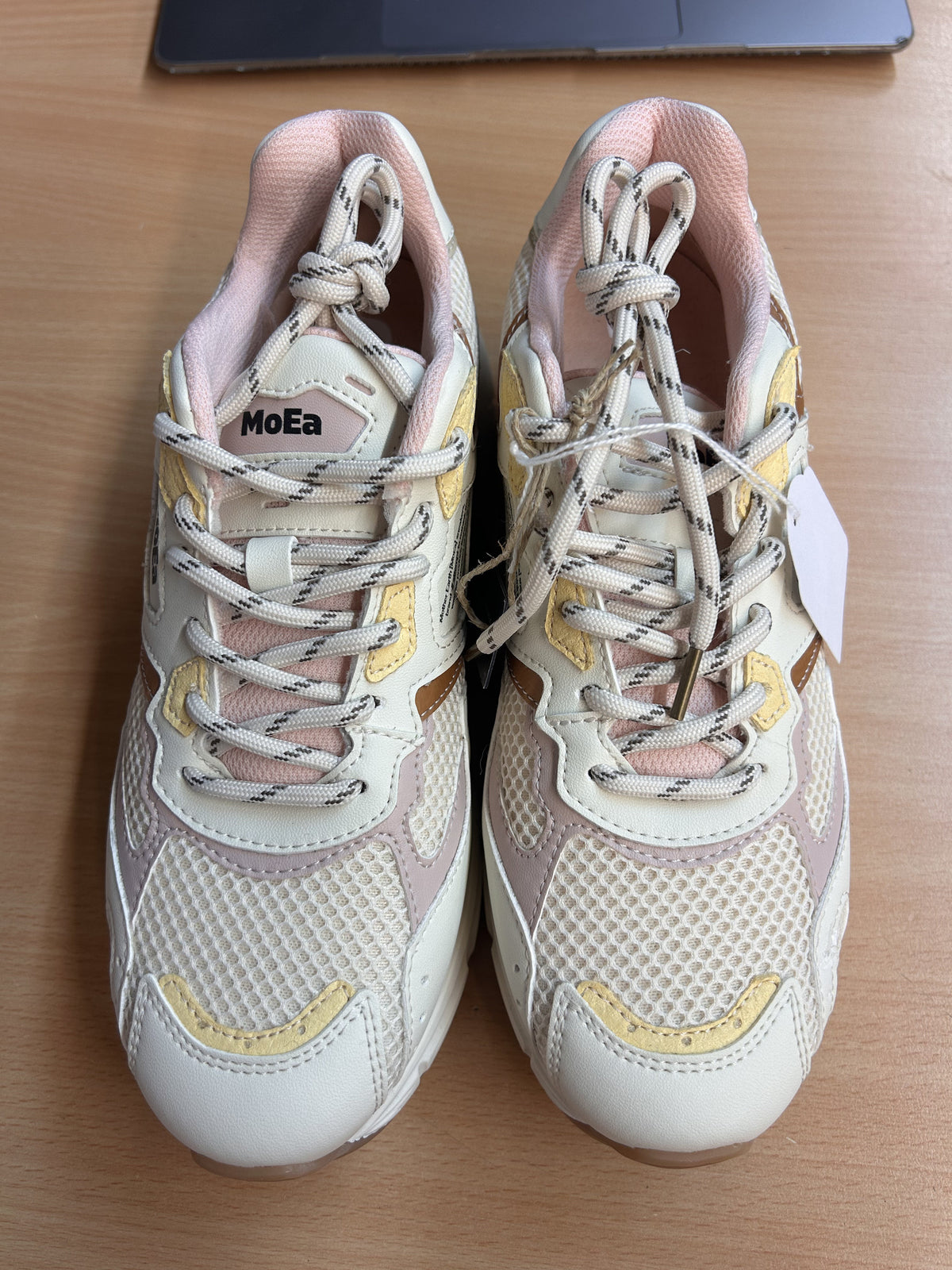 Baskets vegan | Gen8 - corn x pineapple - brown yellow - camel & pink
