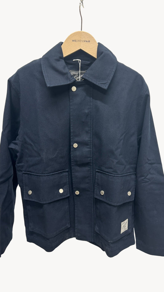 navy callum jacket - blue