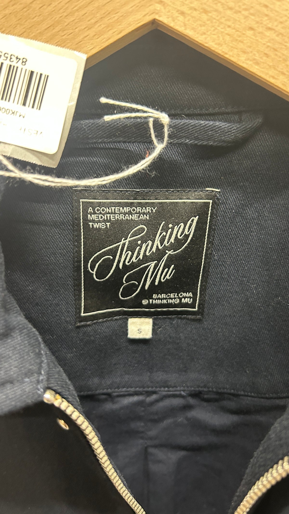 navy callum jacket - blue