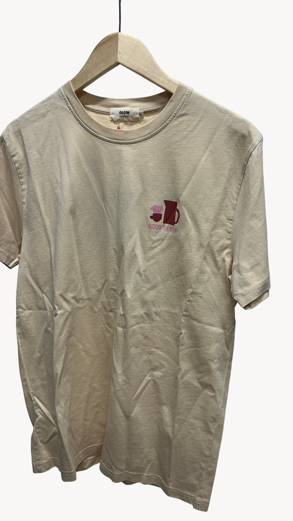 t-shirt local brewery creme - creme