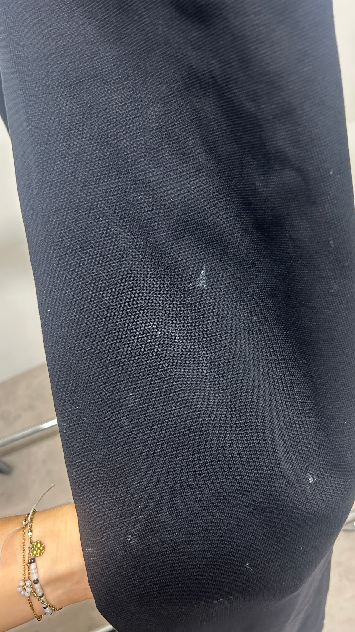 Pantalon evasé en coton bio | noir 'kohra - black'