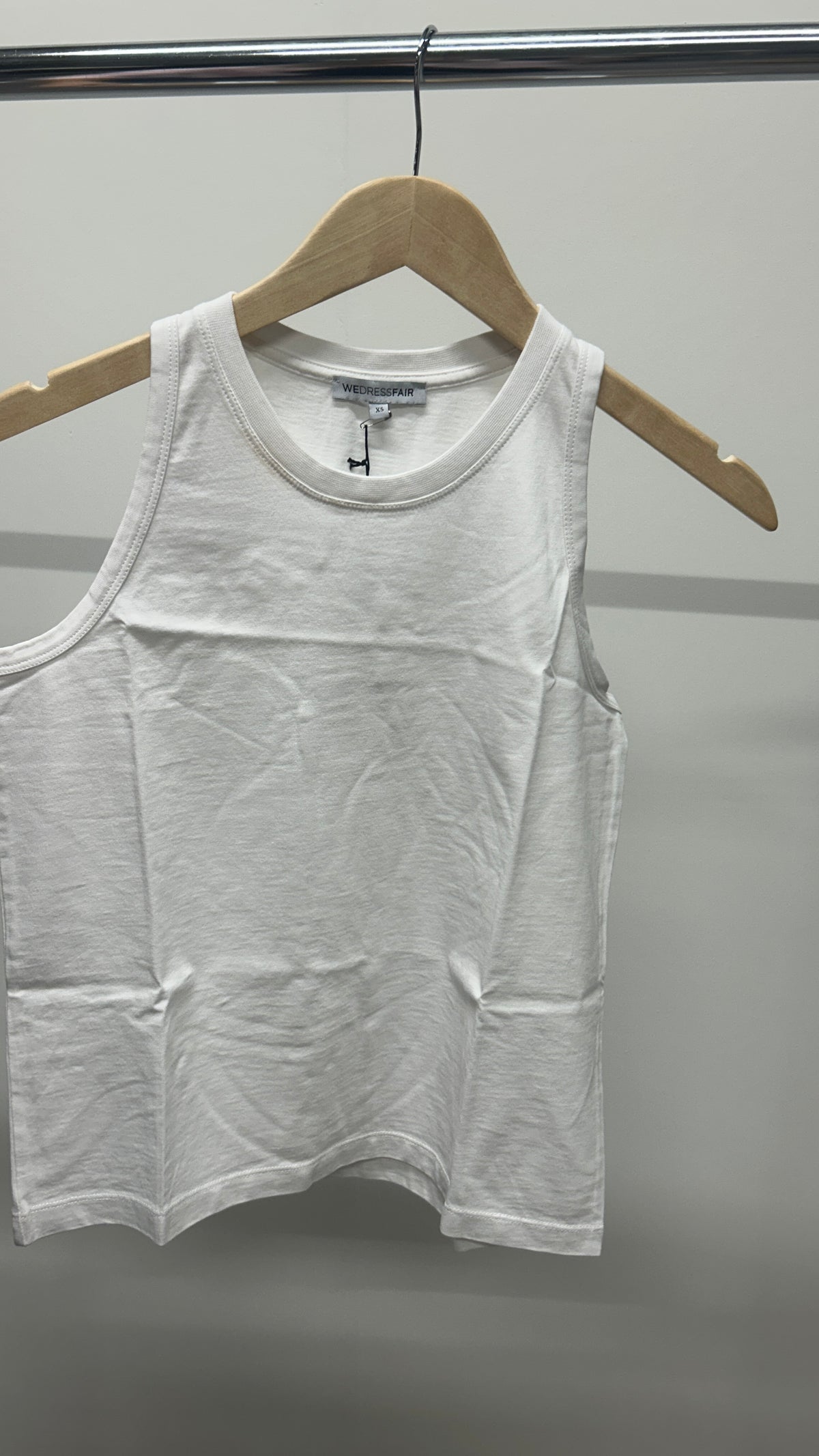 Débardeur en coton bio | blanc